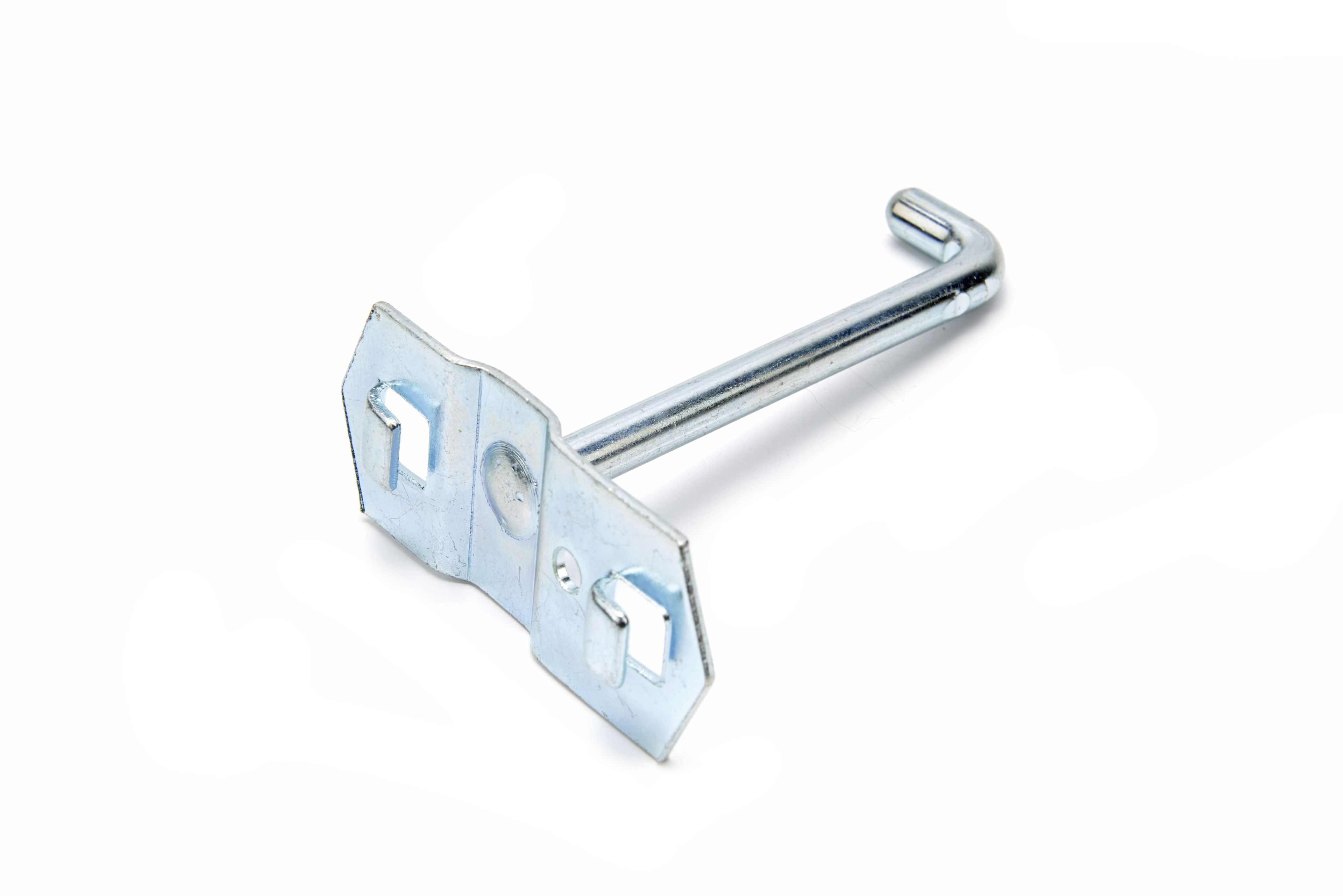 HBM enkele haak voor gereedschapswand - 75 x 6 mm Image 2