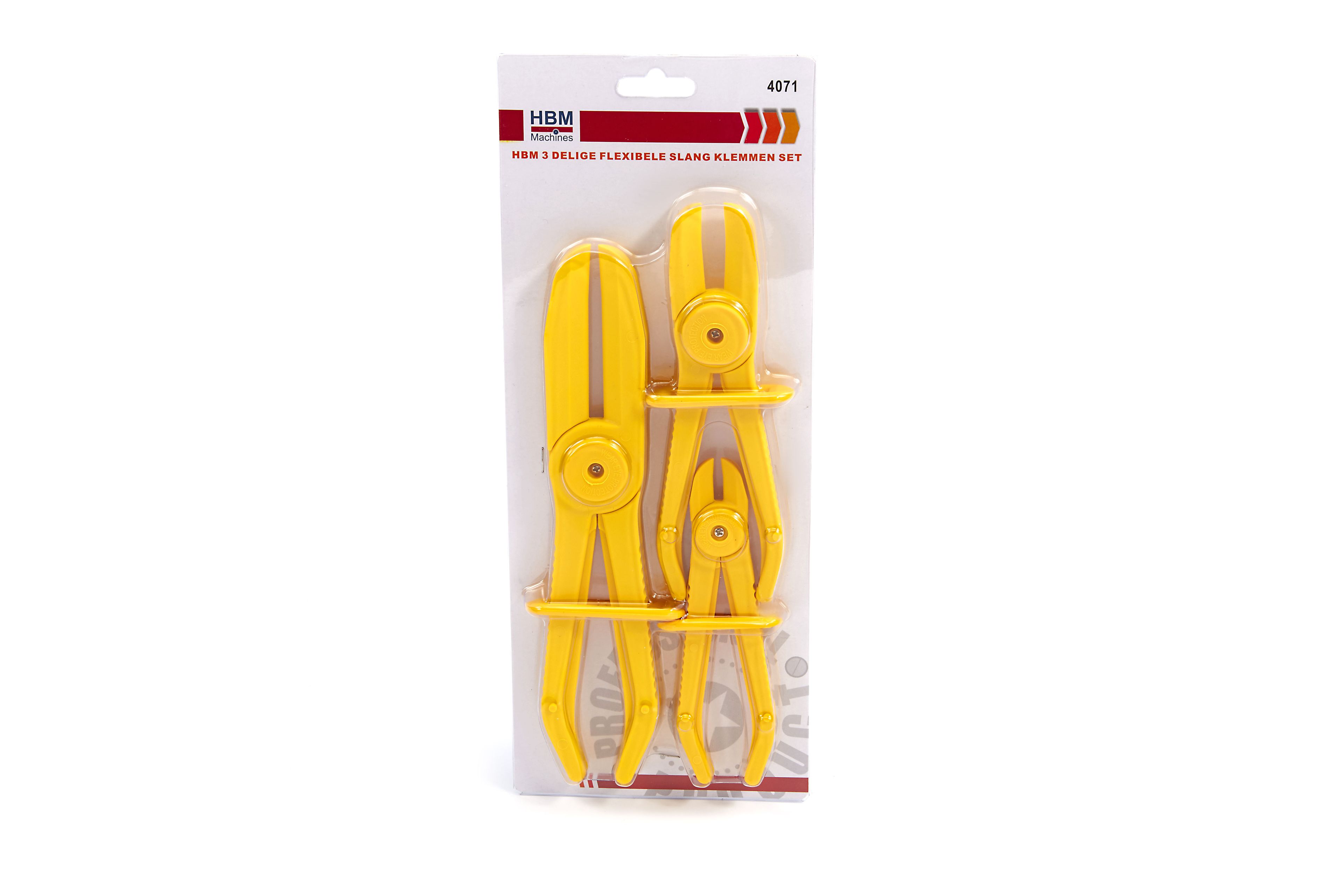 HBM 3 Delige Flexibele Slangklem Klemmen Set Image 2