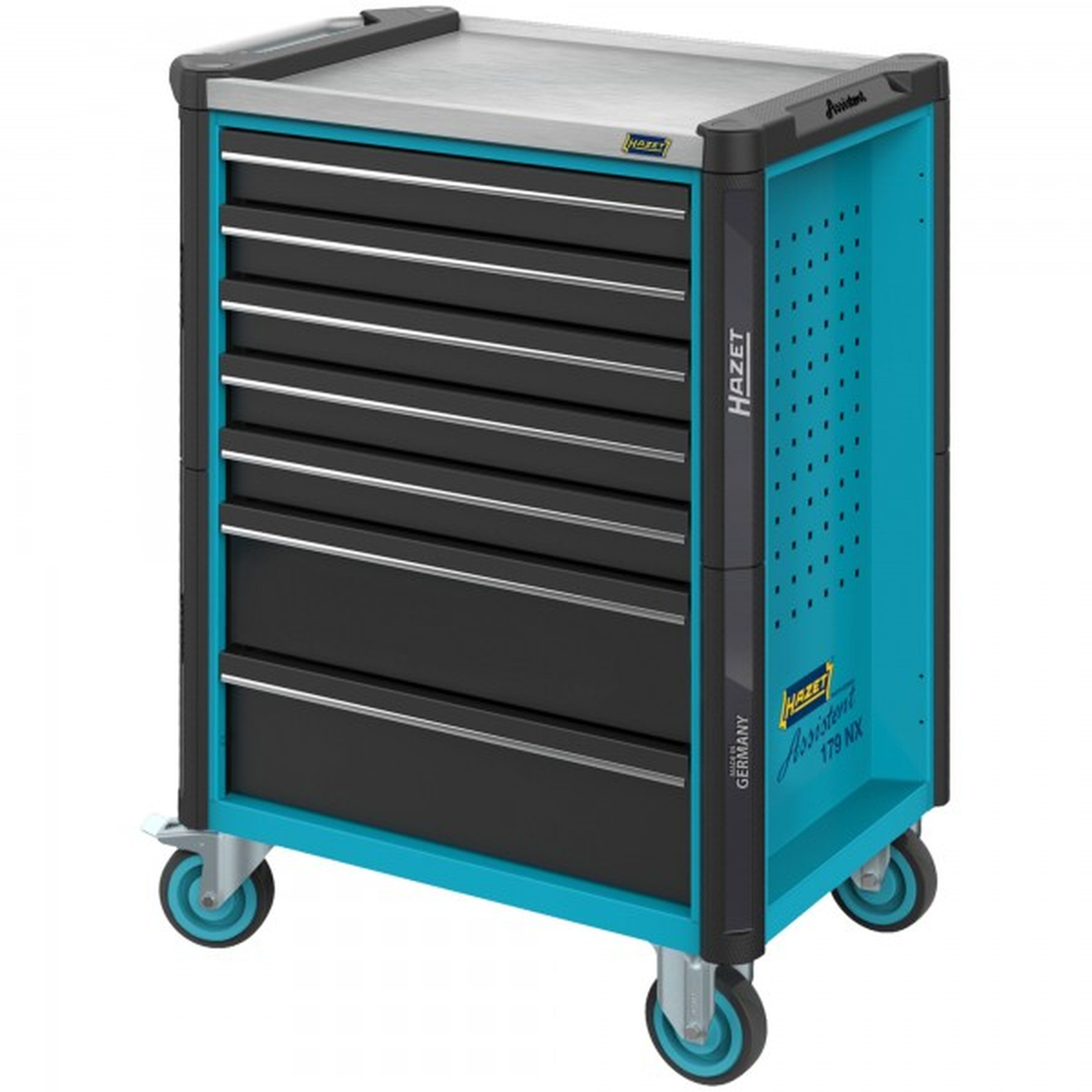 Hazet gevulde gereedschapswagen 8 laden, 252-delig