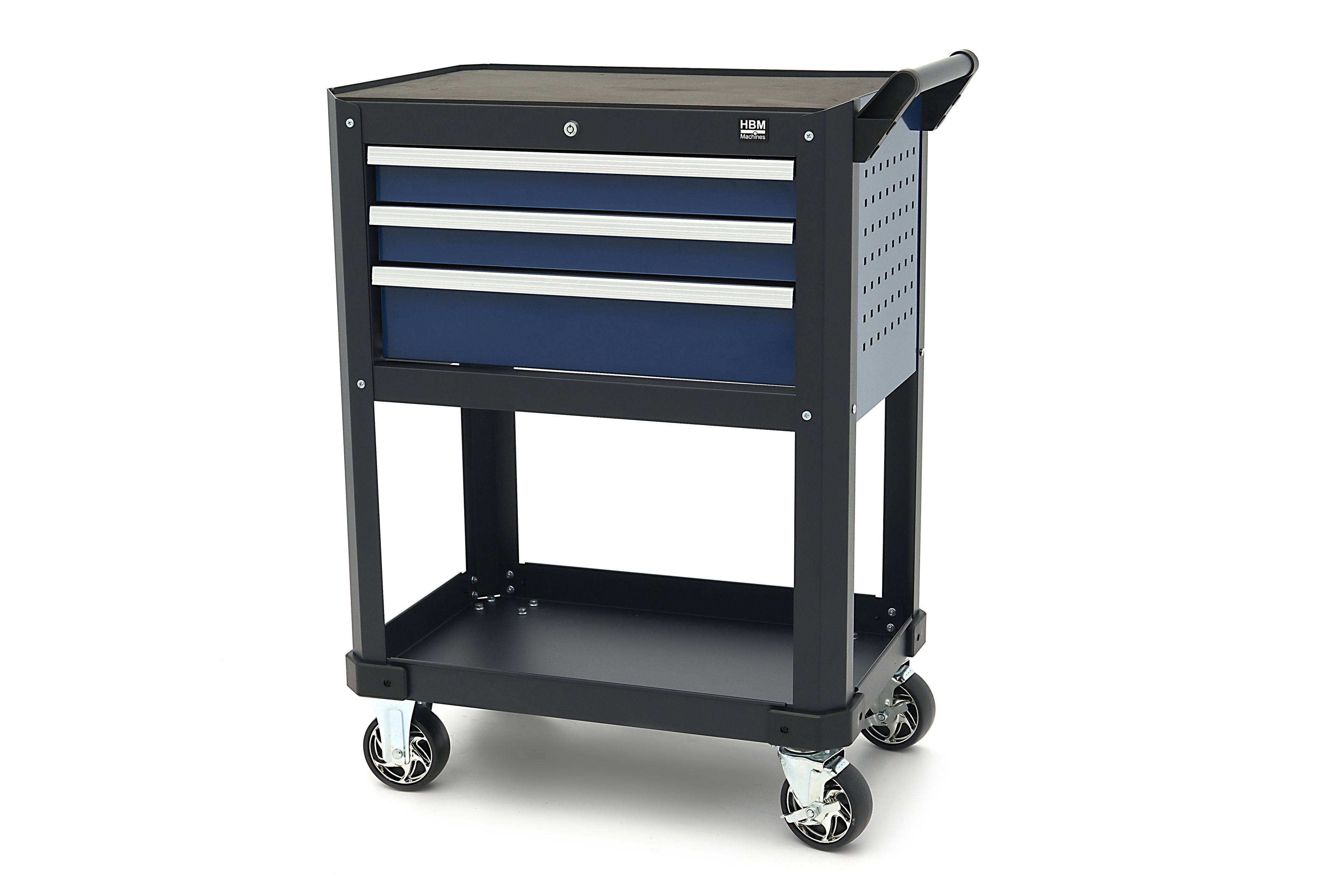 HBM Werkzeugwagen mit 3 Schubladen, blau Image 2
