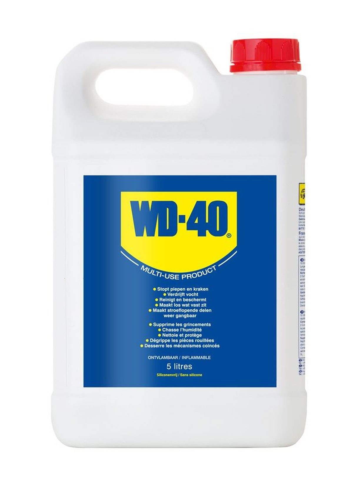 WD-40® Multi-Use-Produkt Kanister, 5 Liter, ohne Sprühkopf