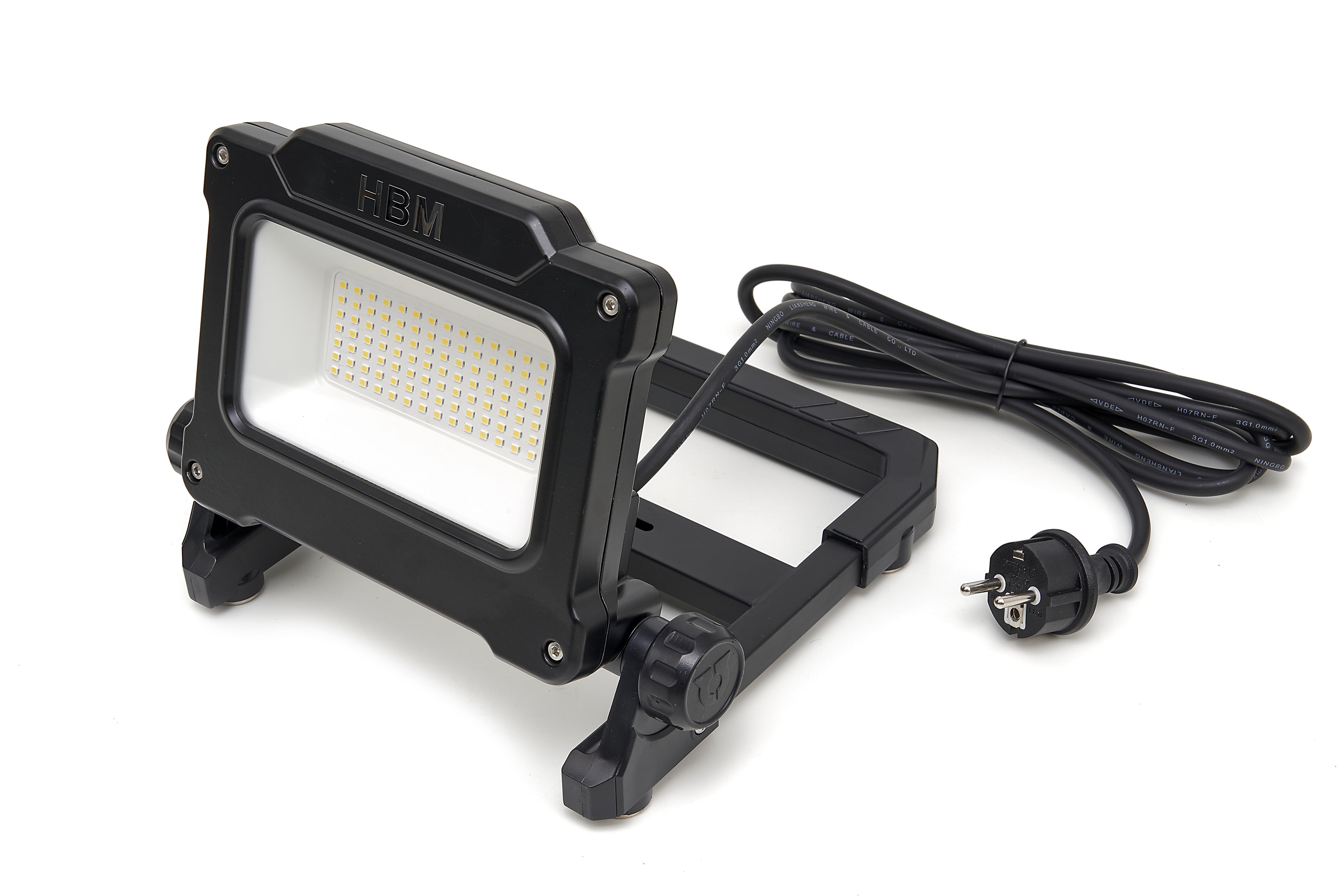 HBM projecteur LED de chantier dimmable de 0 à 7000 lumens, pliable Image 4