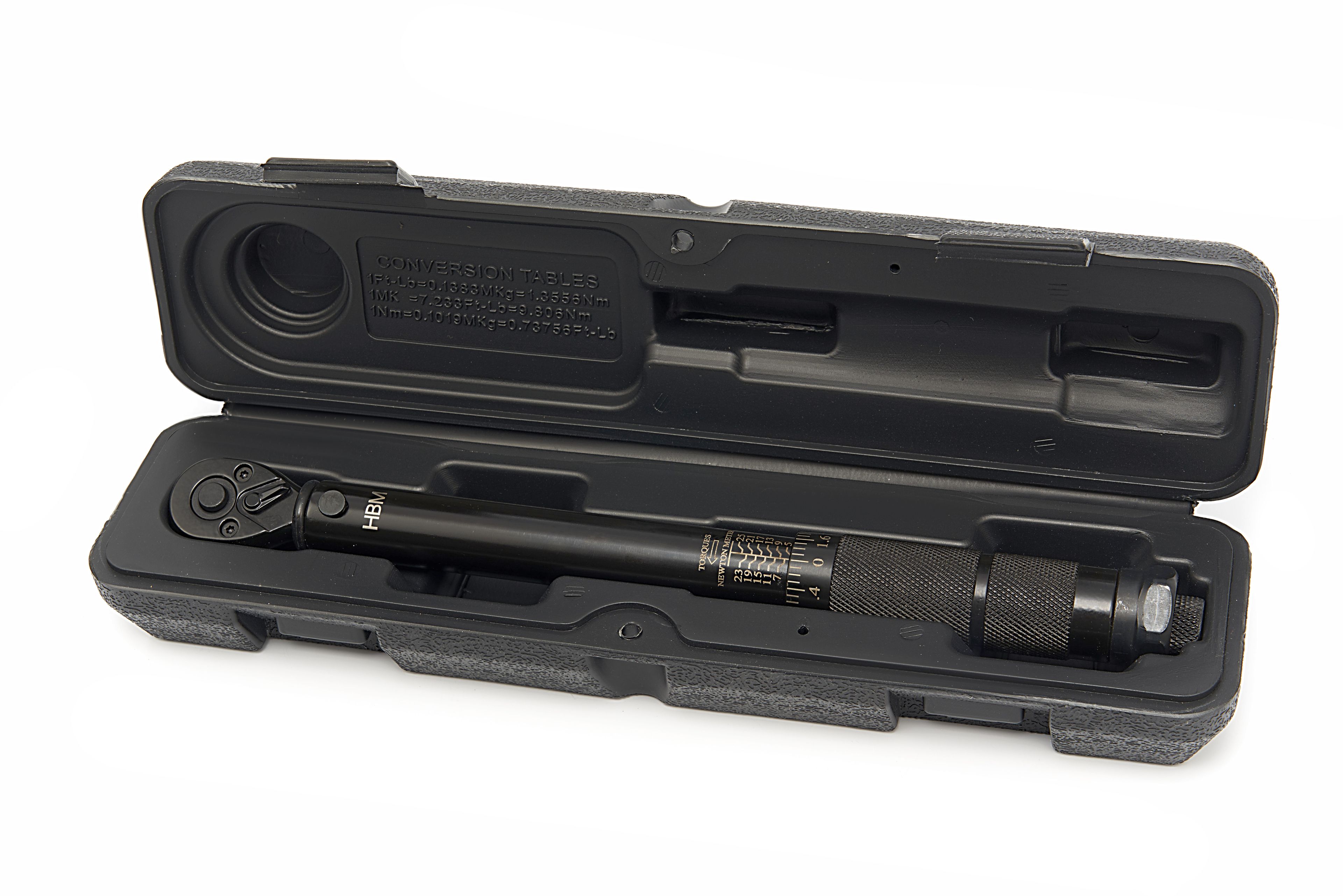 HBM momentsleutel 1/4 inch, 5-25 Nm