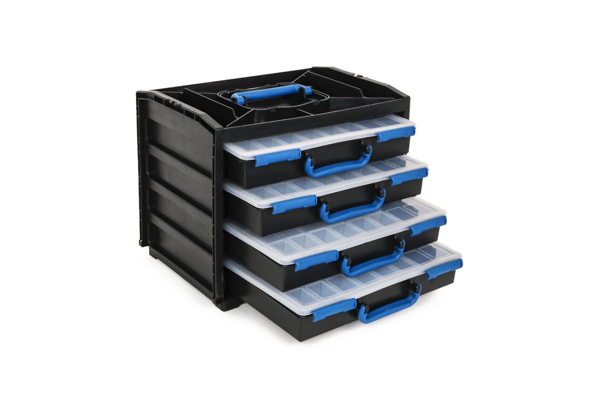 HBM Caja de Surtido Portátil de 5 Piezas, Estuche de Surtido Deluxe