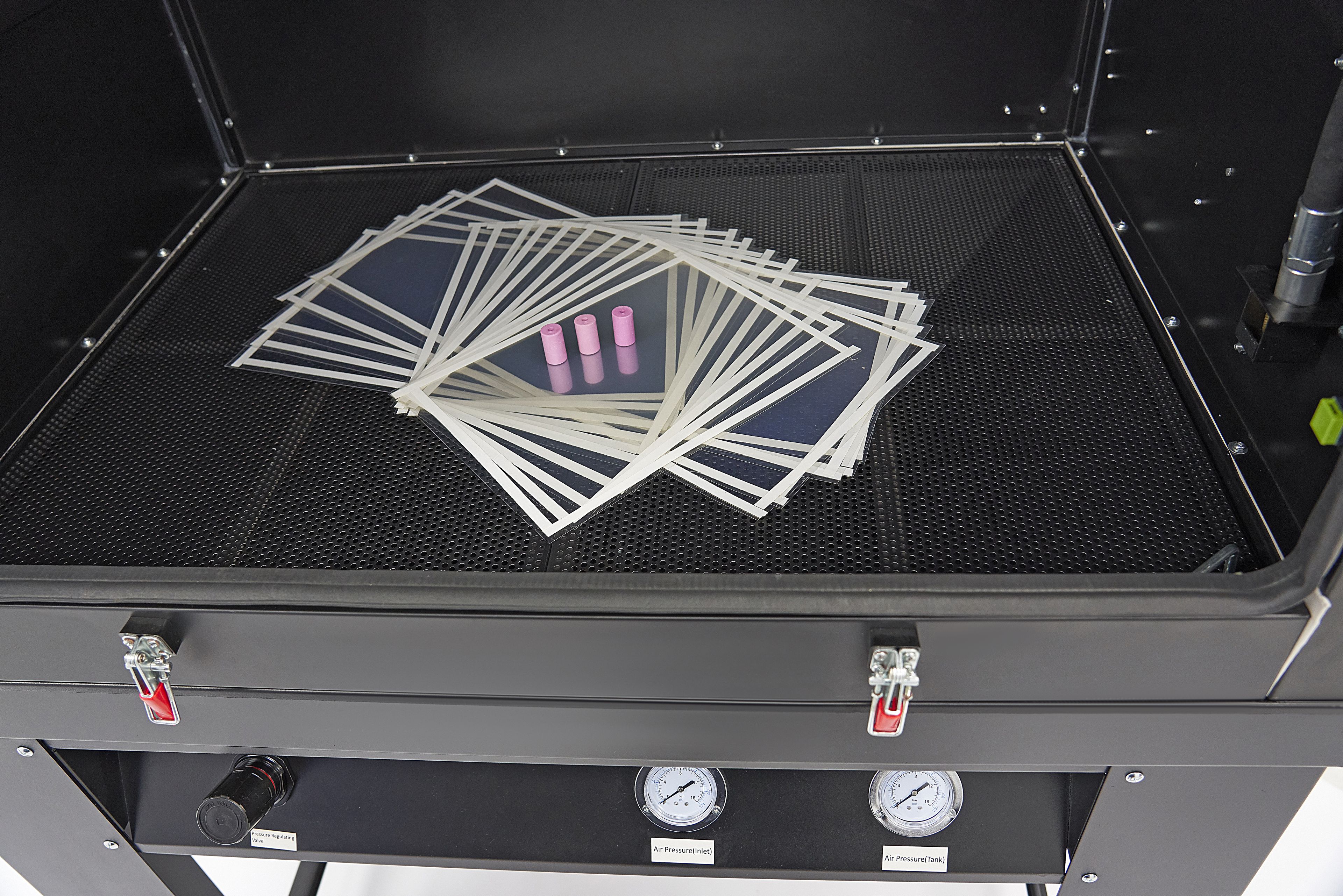 HBM SBC 990 Hochdruck Strahlkabine mit 2 Absaugungen Image 31