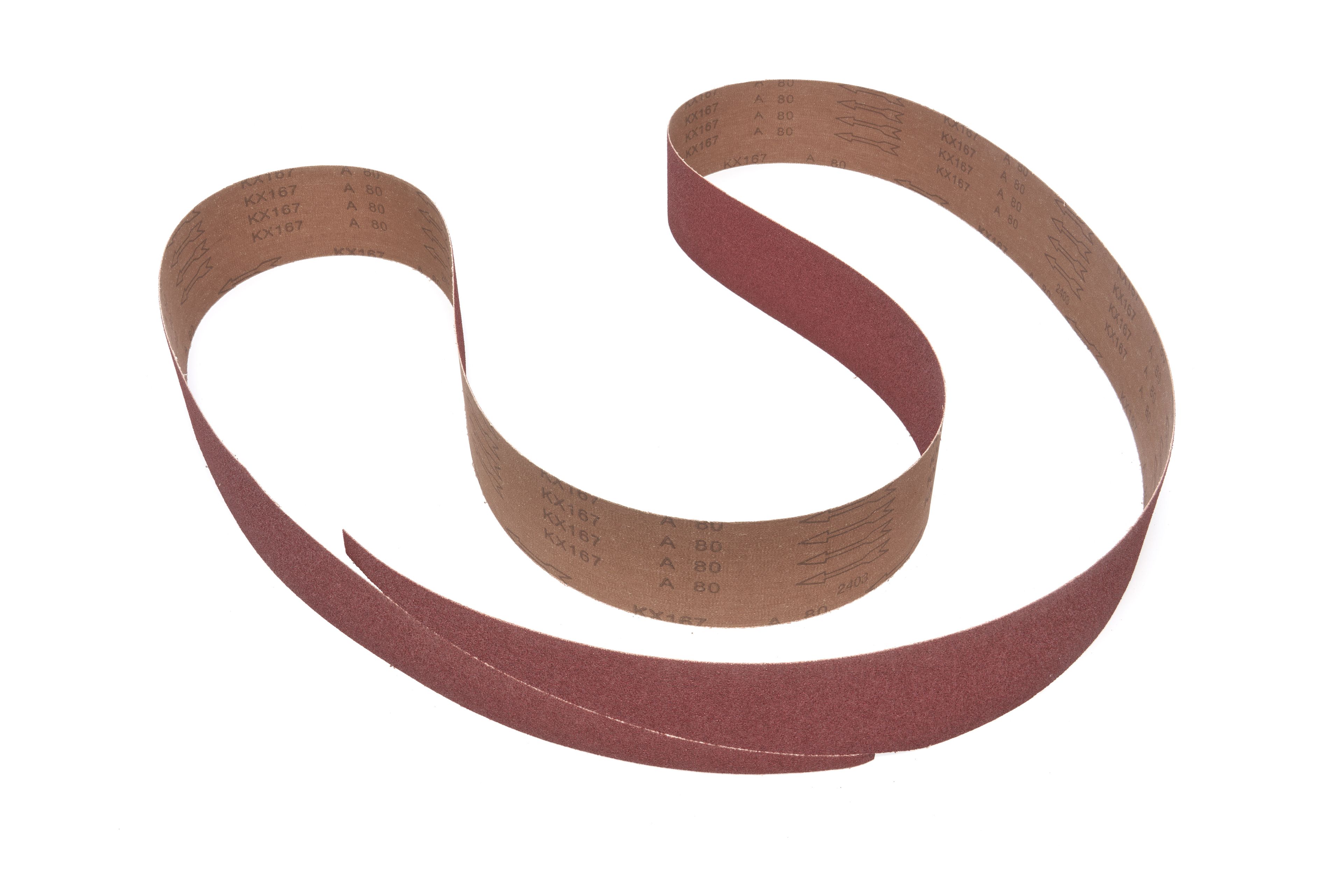 Schuurband 3156mm korrel 80 tbv HBM cilinderschuurmachine 560 mm, 5 stuks