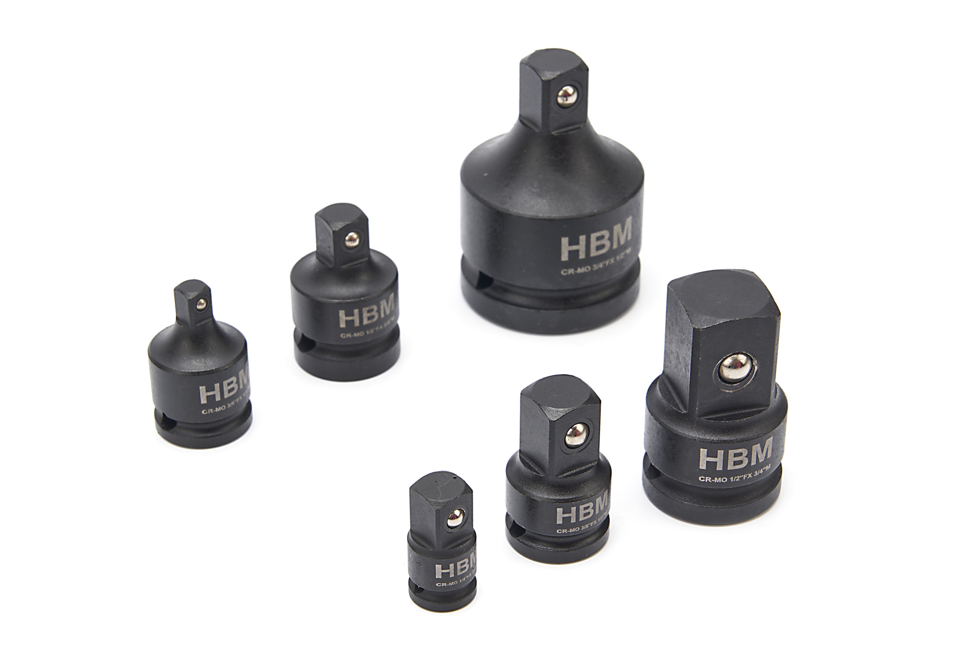 HBM Juego de adaptadores de impacto de 6 piezas Image 3
