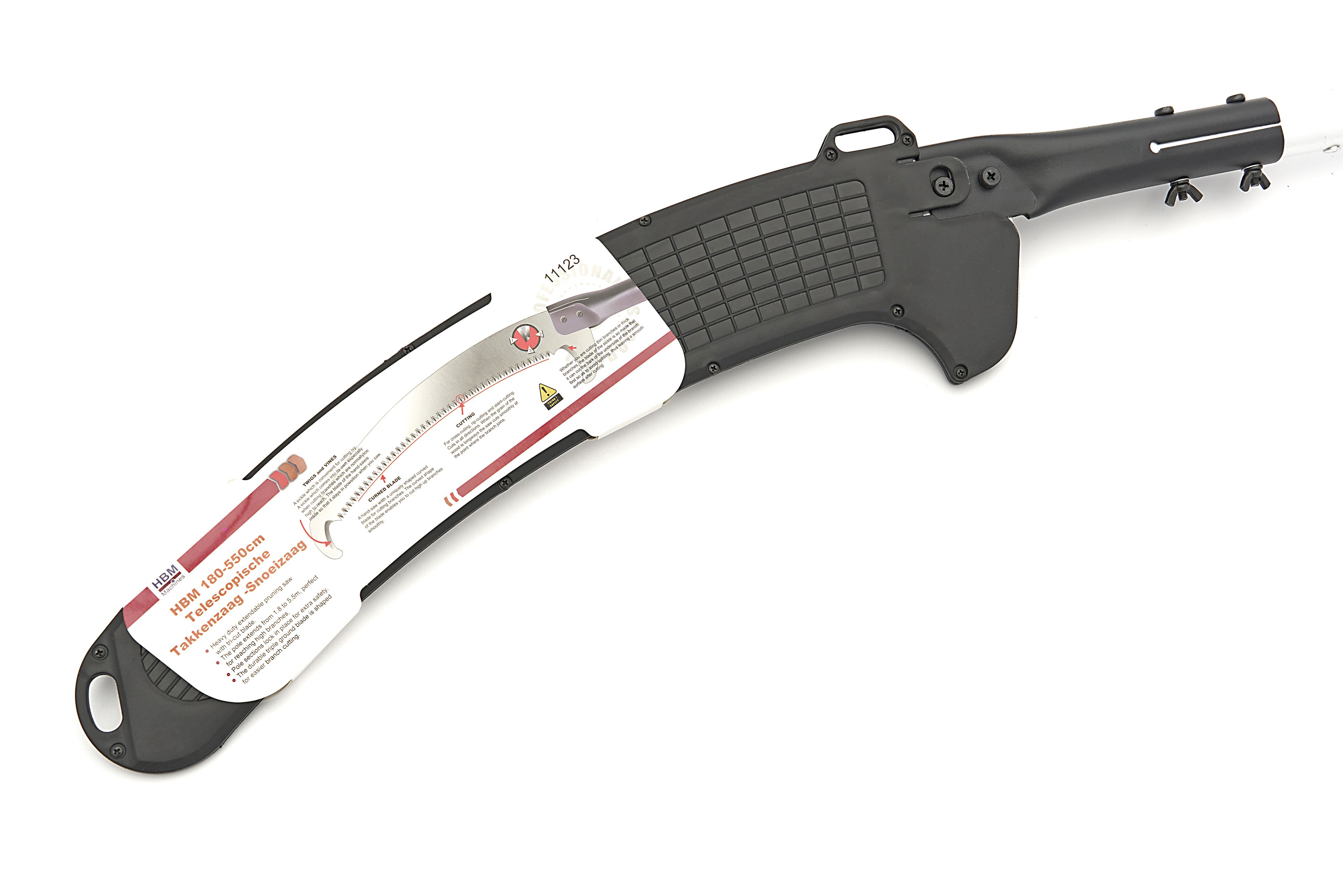 HBM 180 - 550 cm Teleskop Astsäge - Baumsäge Image 6