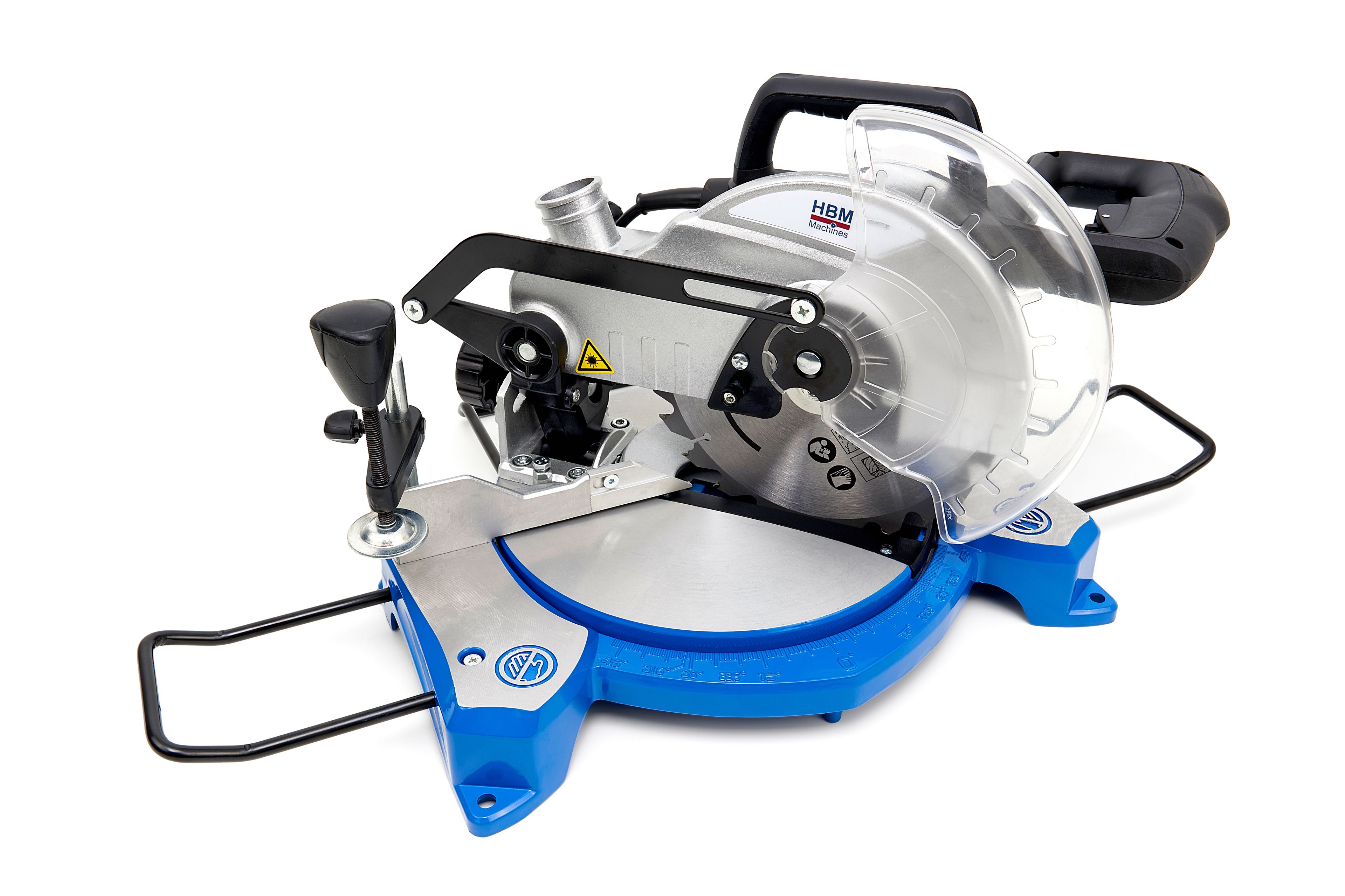 HBM 1500 Watt Kappsäge mit Laser 210 mm. Image 4