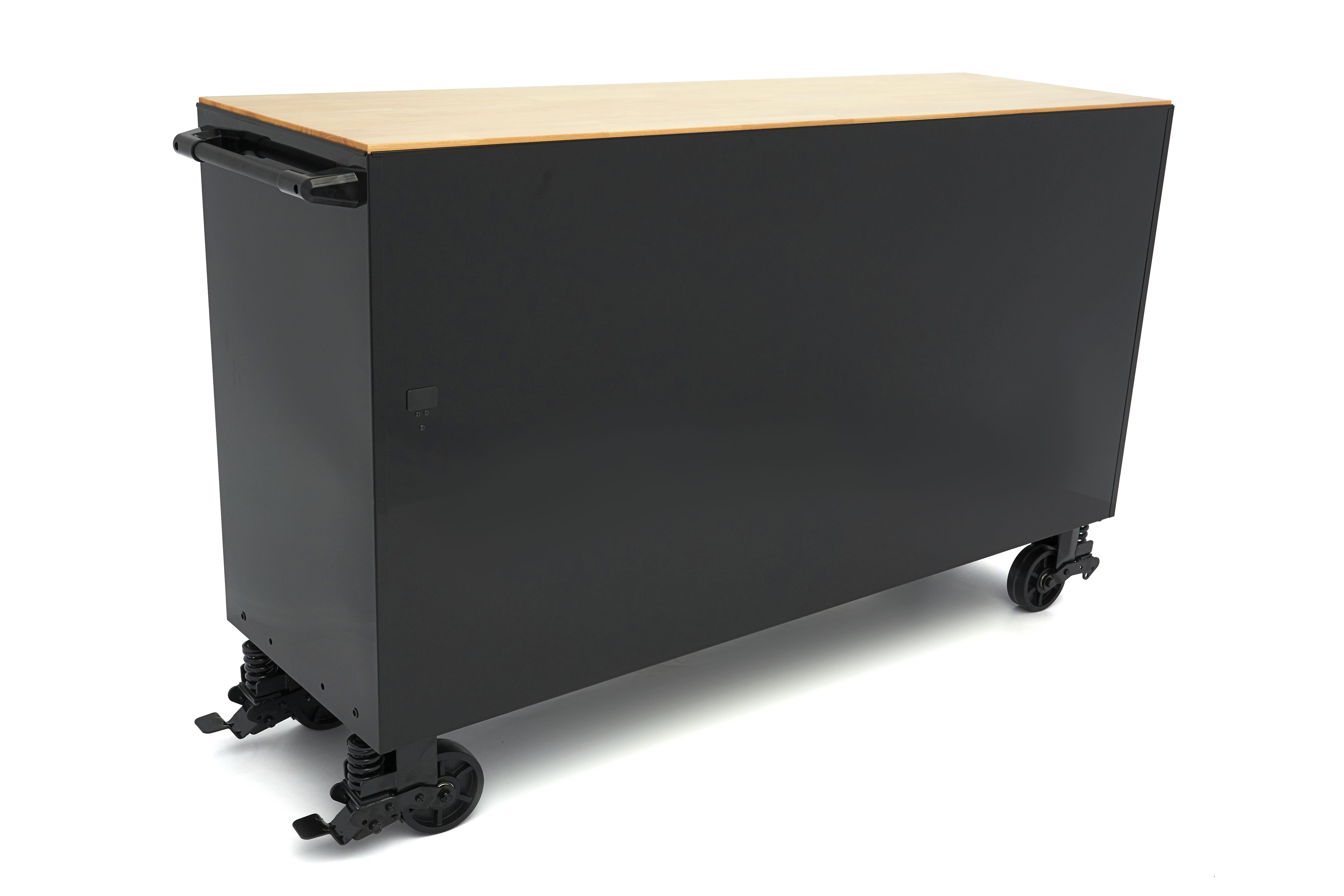 HBM gereedschapswagen, 14 laden, 182 cm, zwart Image 11