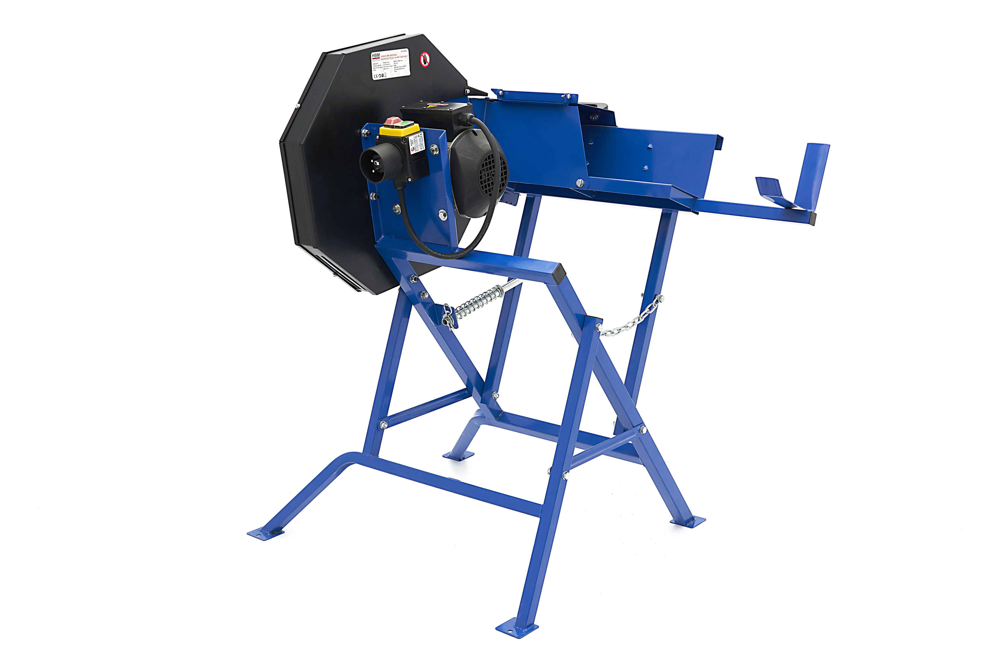 HBM 405 mm. Scie à bascule, scie à bois de chauffage 2200 Watt avec 140-1000 mm Capacité de coupe Image 2