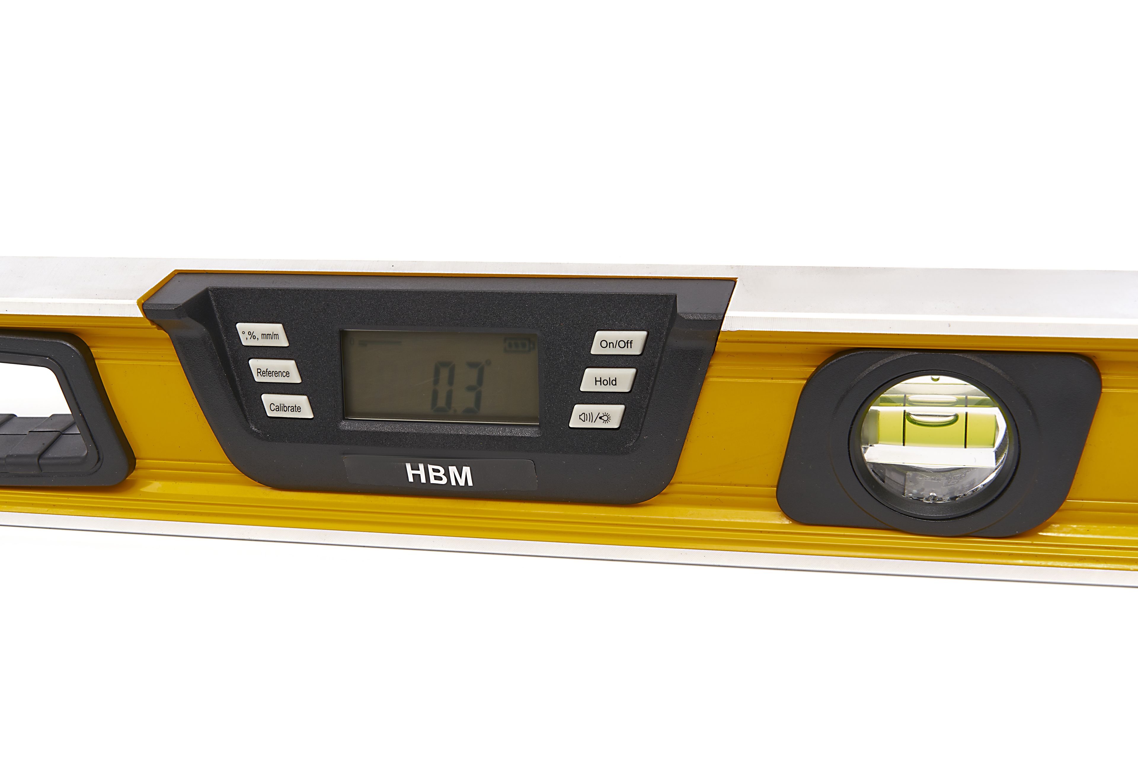 Niveau à bulle numérique HBM avec aimants et écran LCD 40 cm Image 5