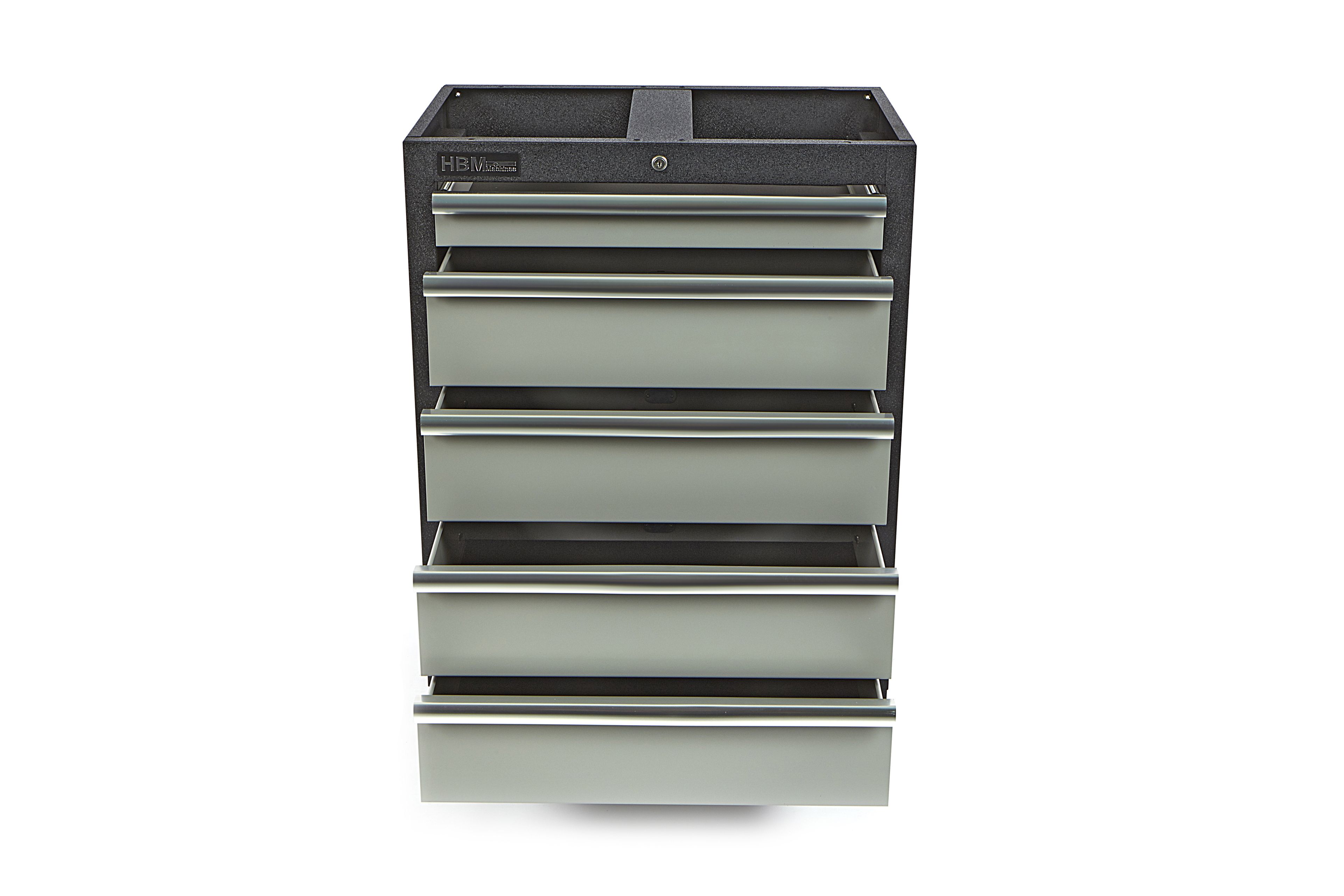 HBM 5 cajones armario de herramientas profesional para mobiliario de taller Image 5