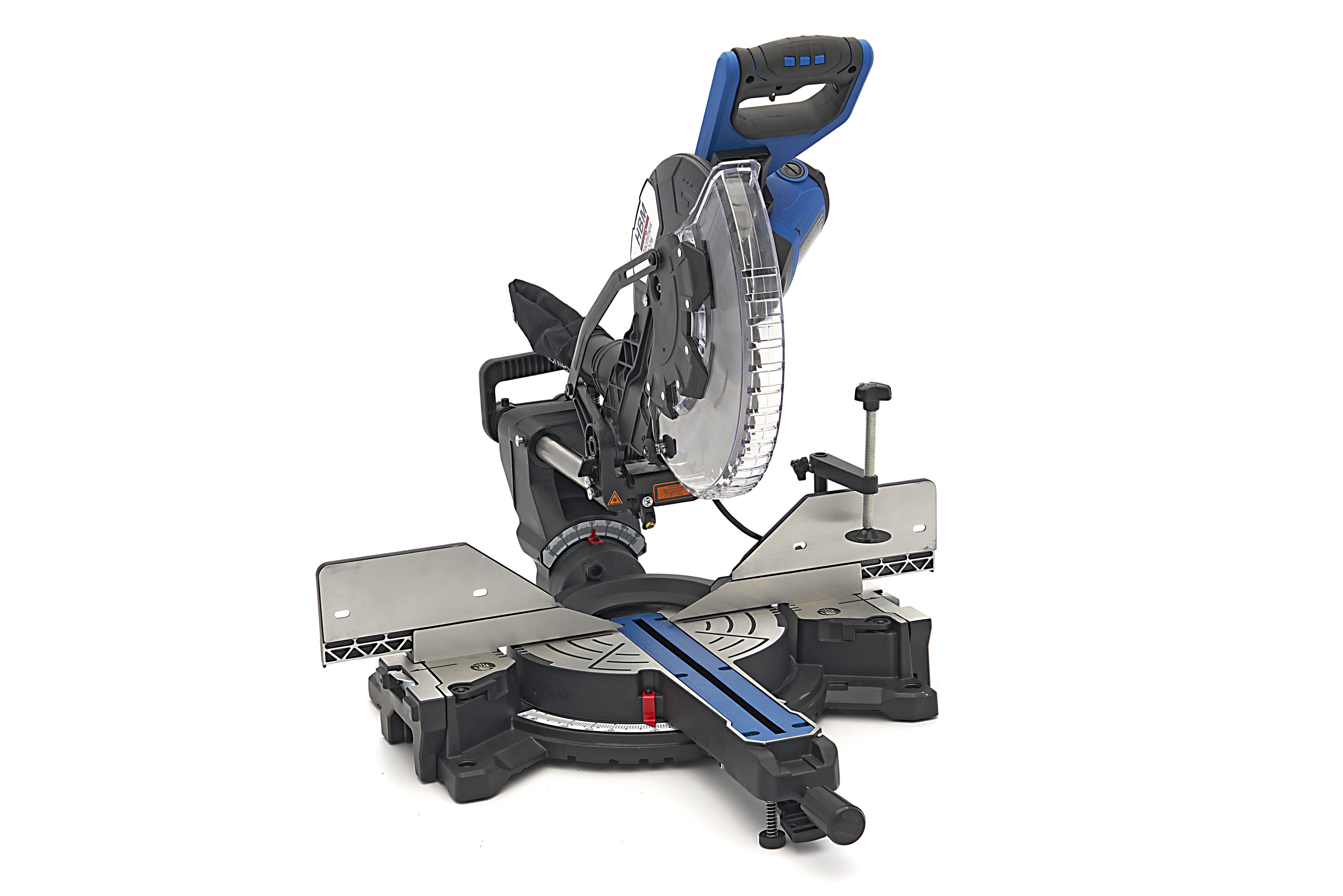 HBM 305 x 108 mm Scie à bras radial, scie à tronçonner, scie à traction avec laser Image 3