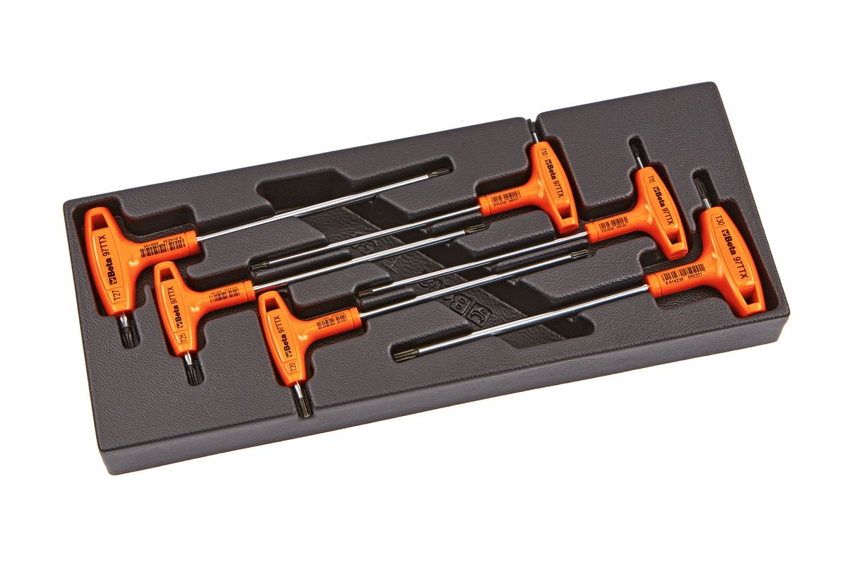 Beta T55 - Incrustation d'outils 6 pièces