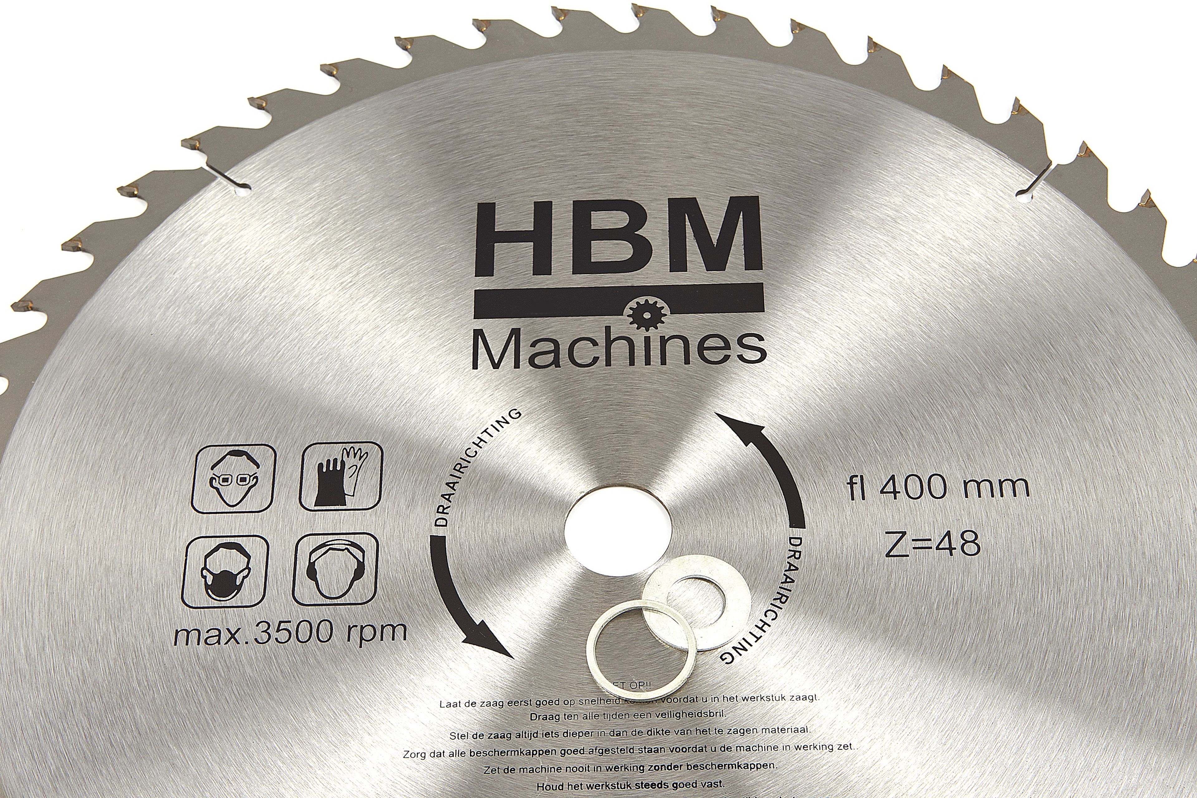 HBM 400 x 48T Kreissägeblatt für Holz - ASGAT 30 mm Image 3