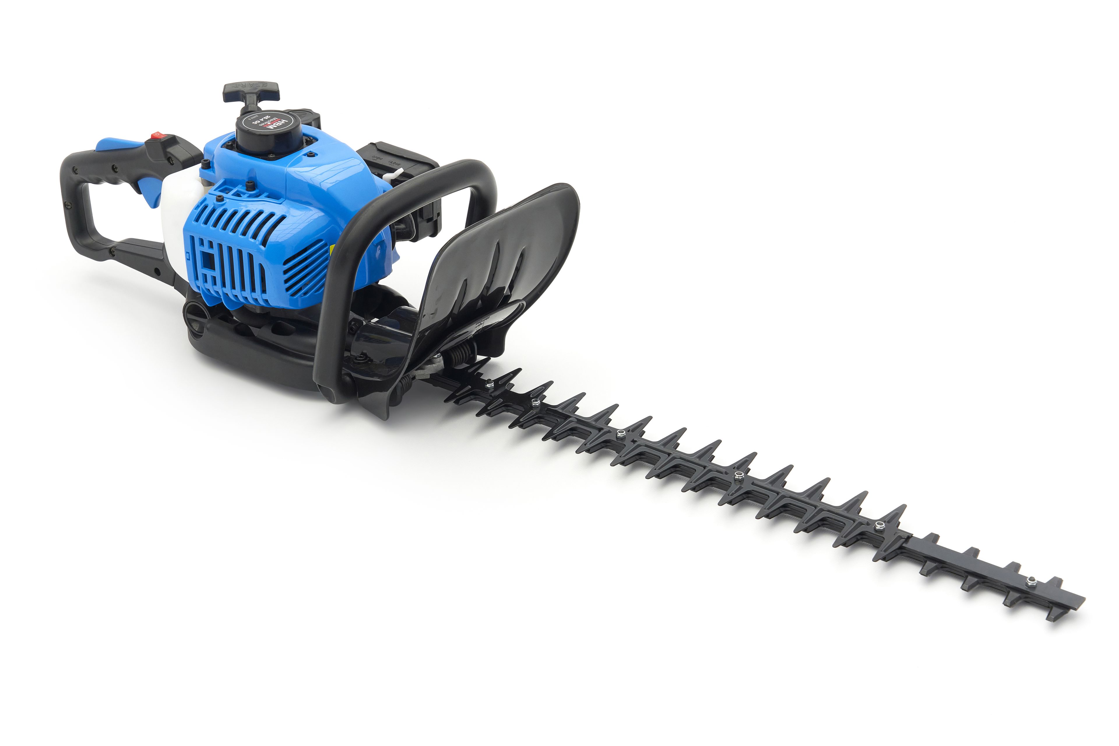 Cortacésped HBM de 25.4 cc - Recortador de setos 600 mm con motor de gasolina de 2 tiempos Image 2