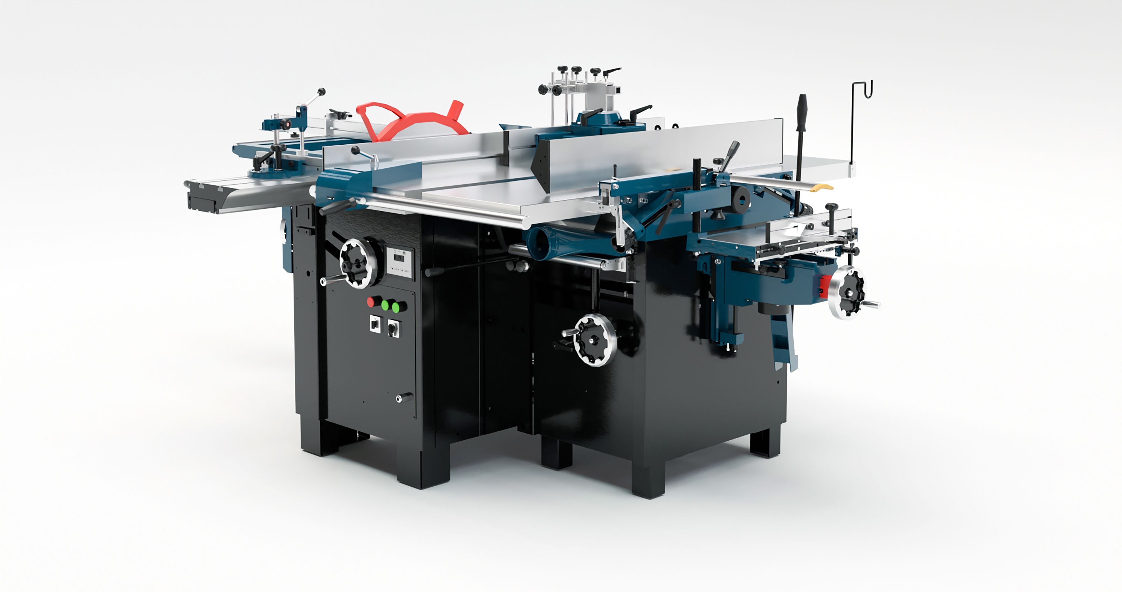 HBM máquina para trabajar la madera 5 en 1 de 12 pulgadas