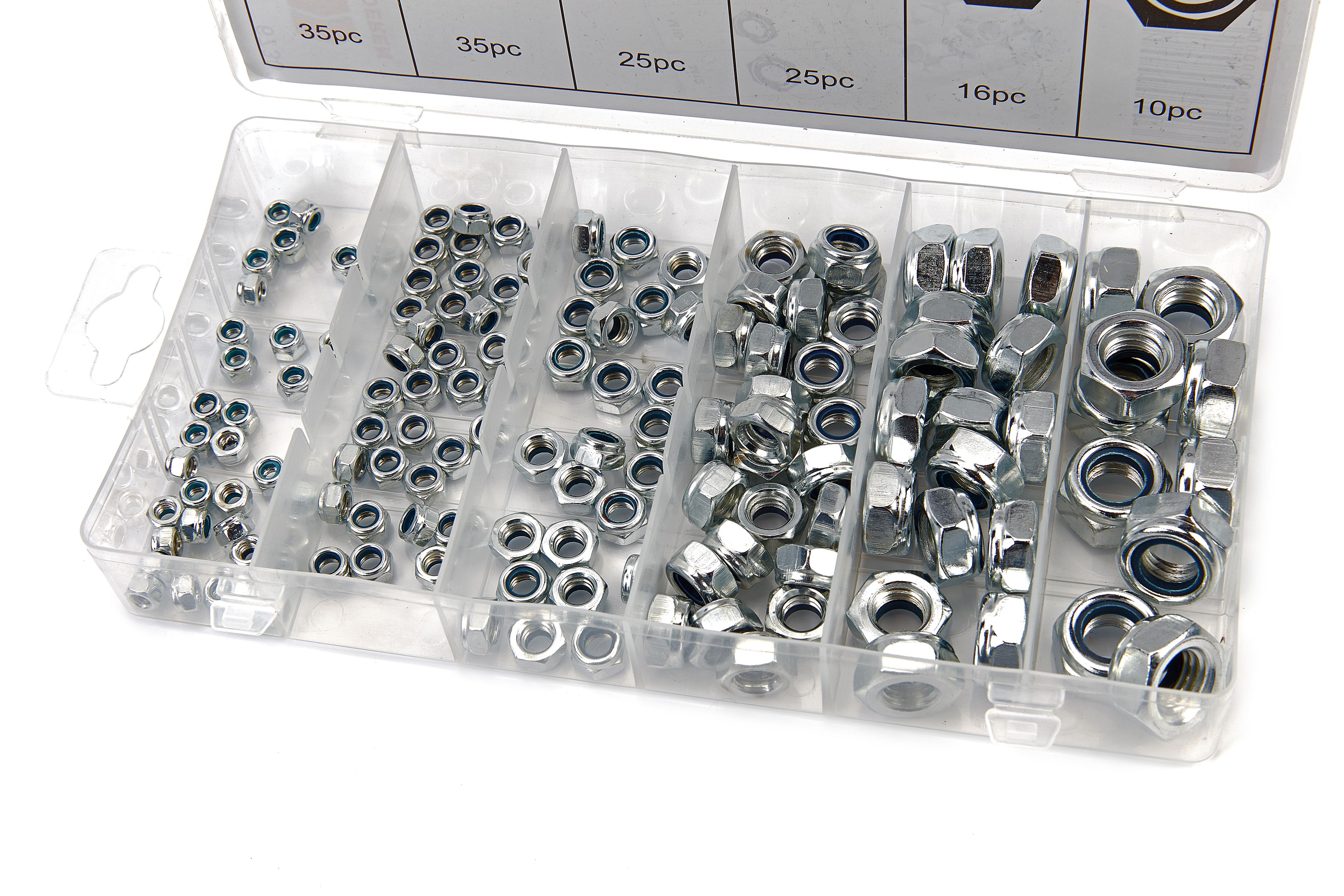 Set de 146 écrous à encoches de HBM Image 2