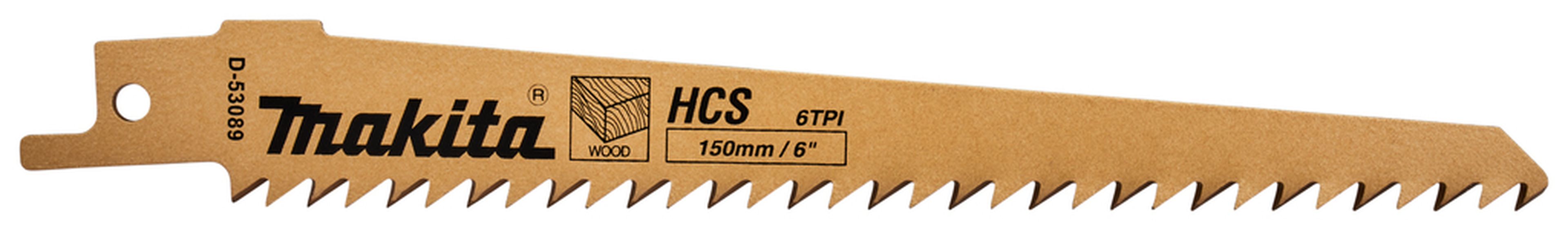 Makita Coffret Lames de Scie Sabre 6 pièces D-53051 Image 4