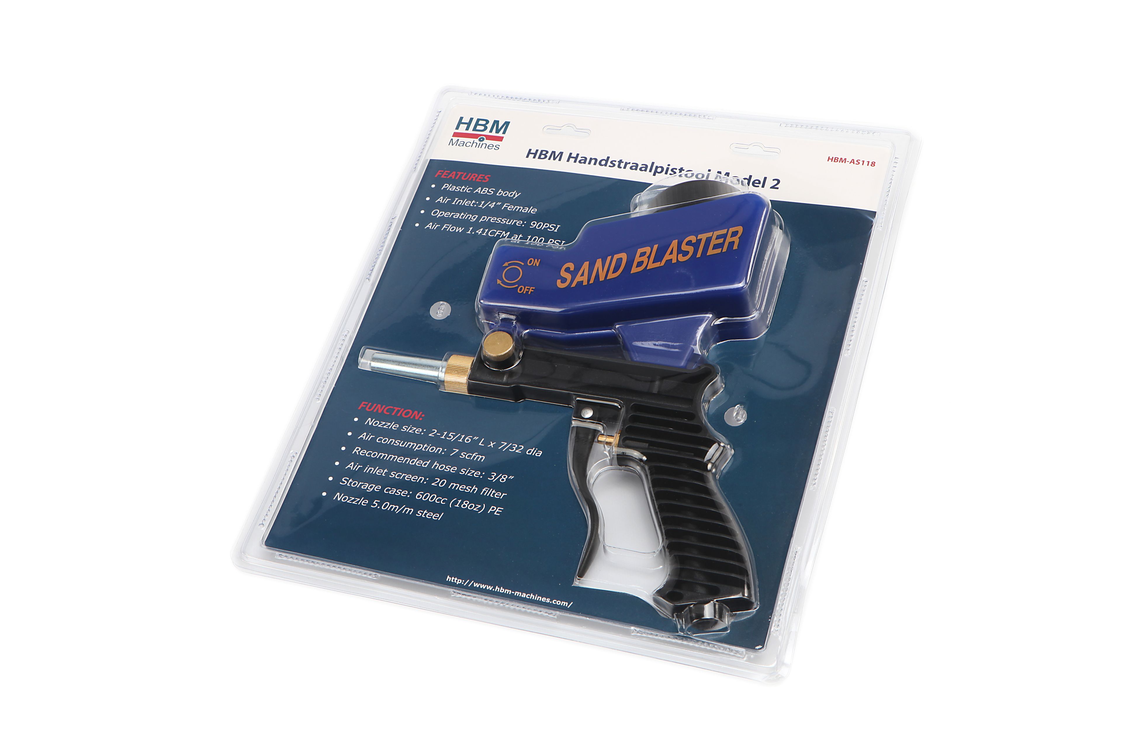 HBM Pistolet de sablage manuel modèle 2 Image 2