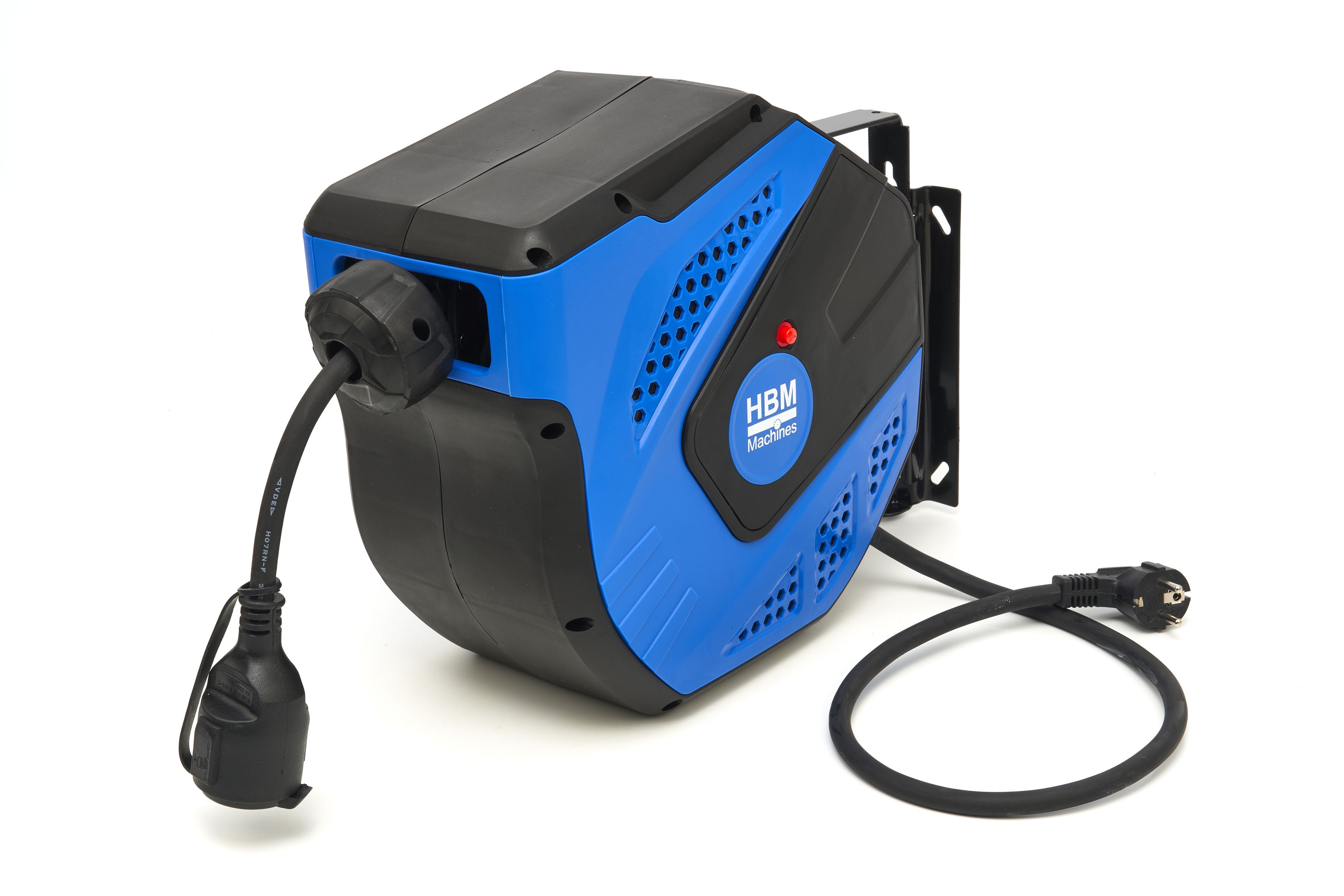 HBM 24 Meter 3x2,5mm Automatische Stroomhaspel / Kabelhaspel