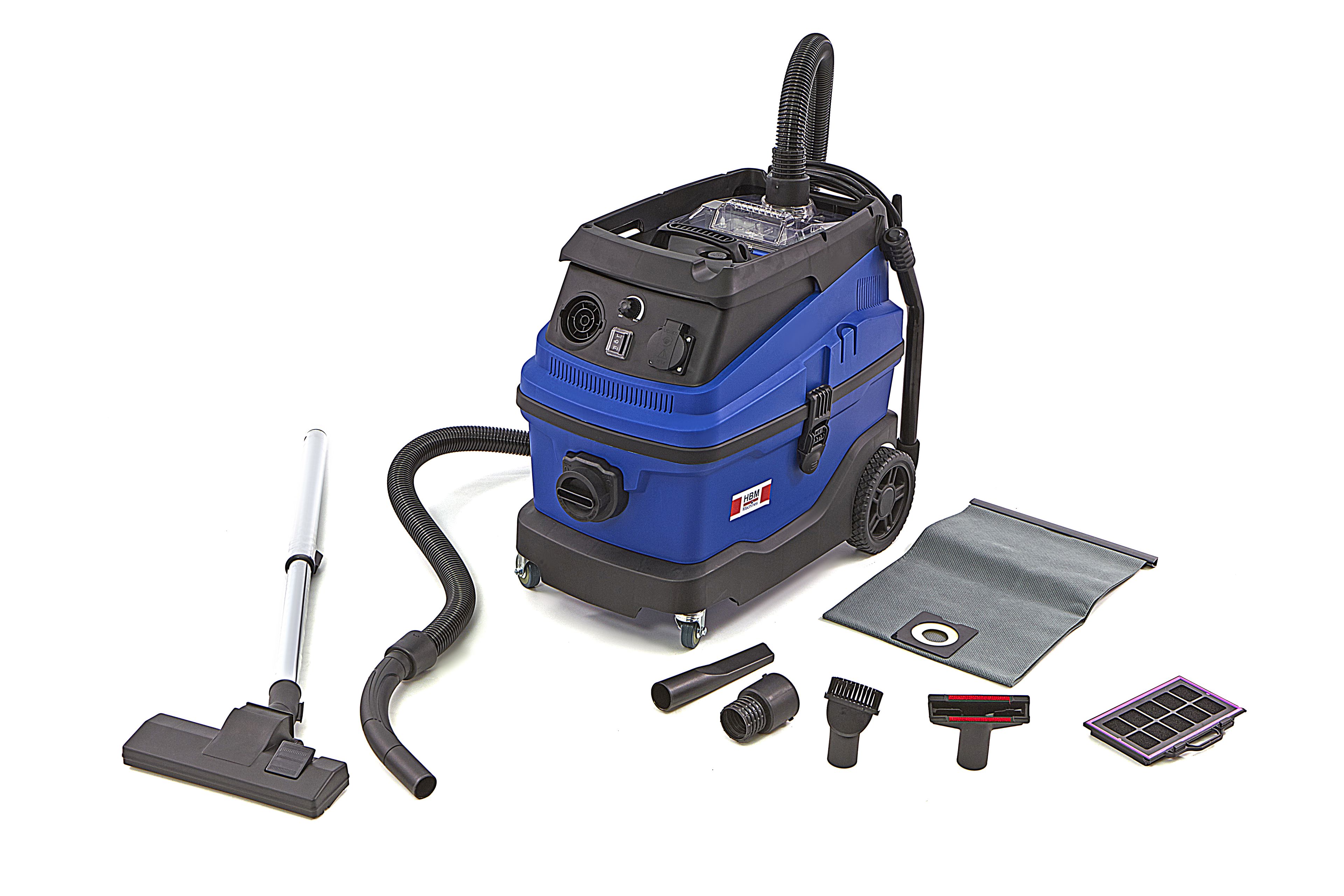 HBM 3 in 1 Professionele Nat en Droogstofzuiger Image 2