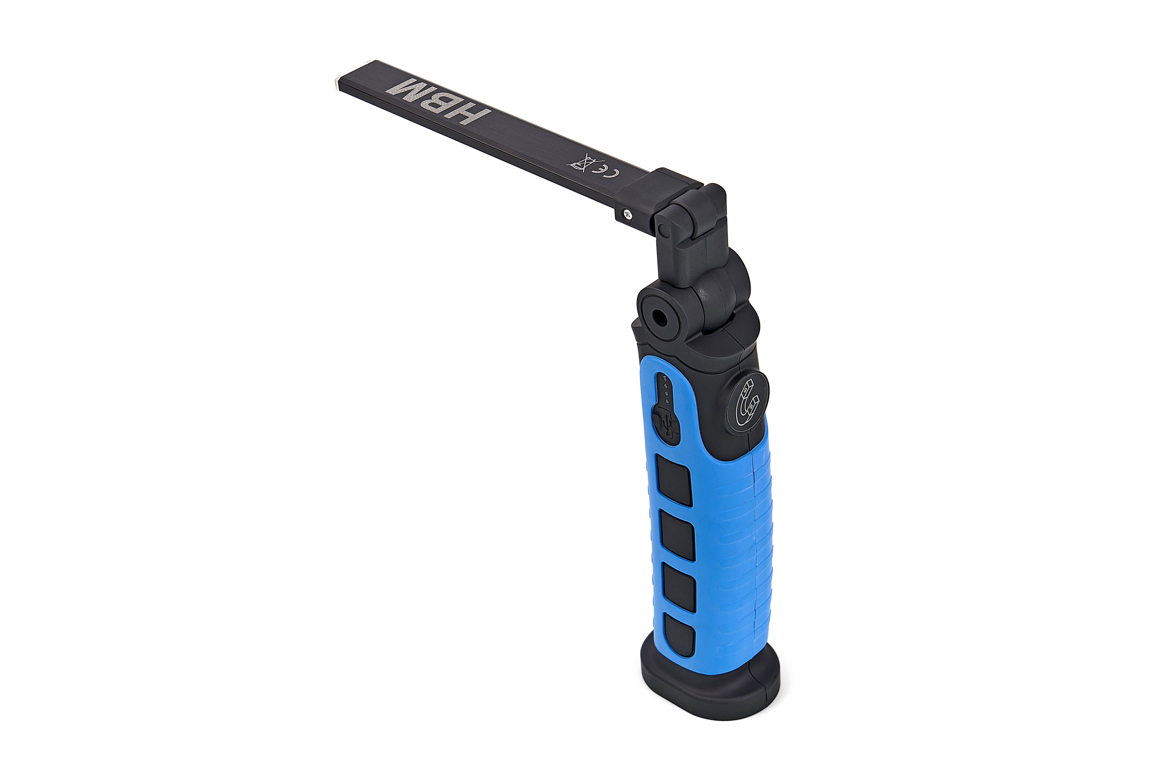 HBM lampe torche LED rechargeable 3 en 1 350 lumens, pliable, magnétique Image 4