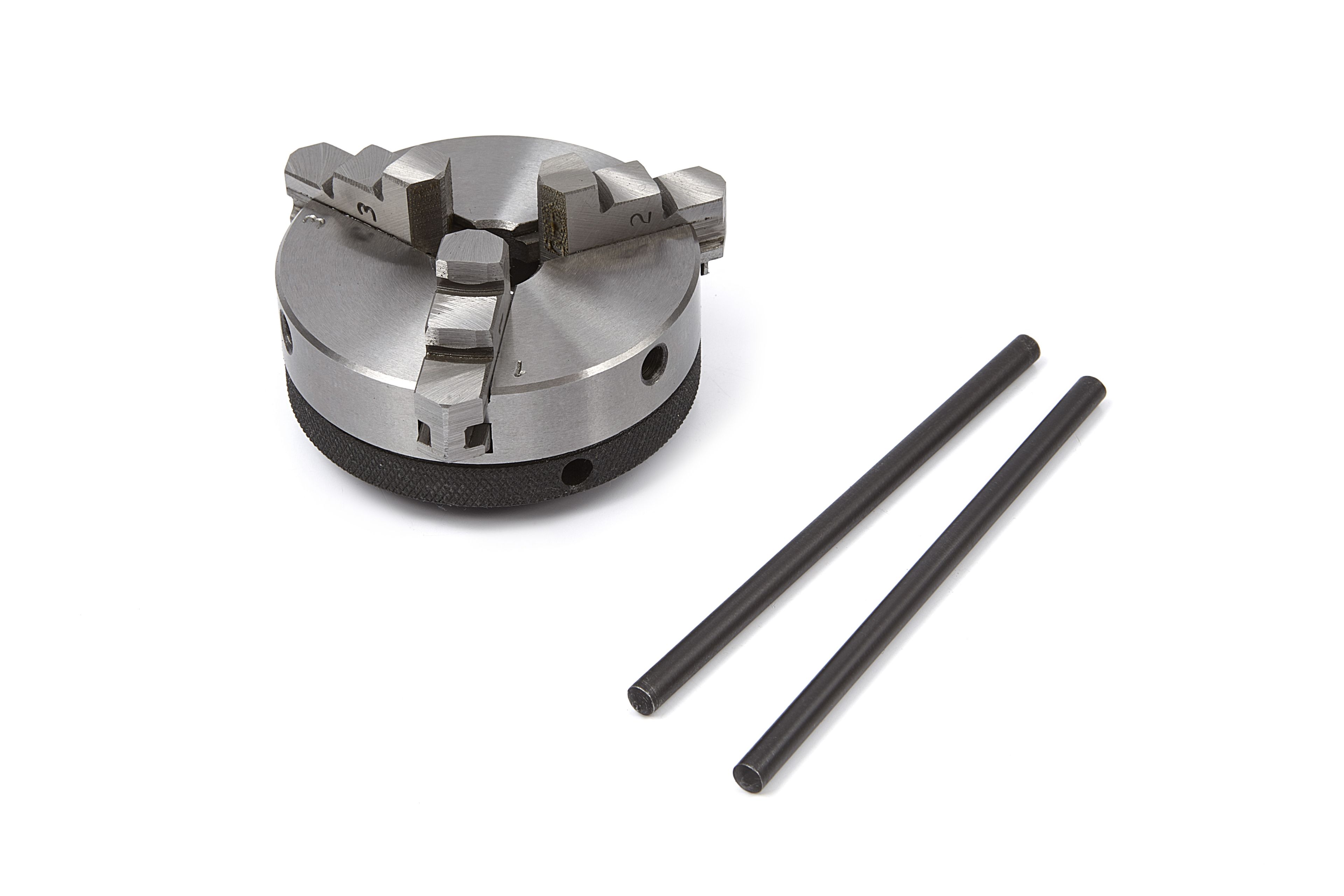 Mandrin à 3 mors HBM 65 mm à centrage automatique avec enregistrement M14x1