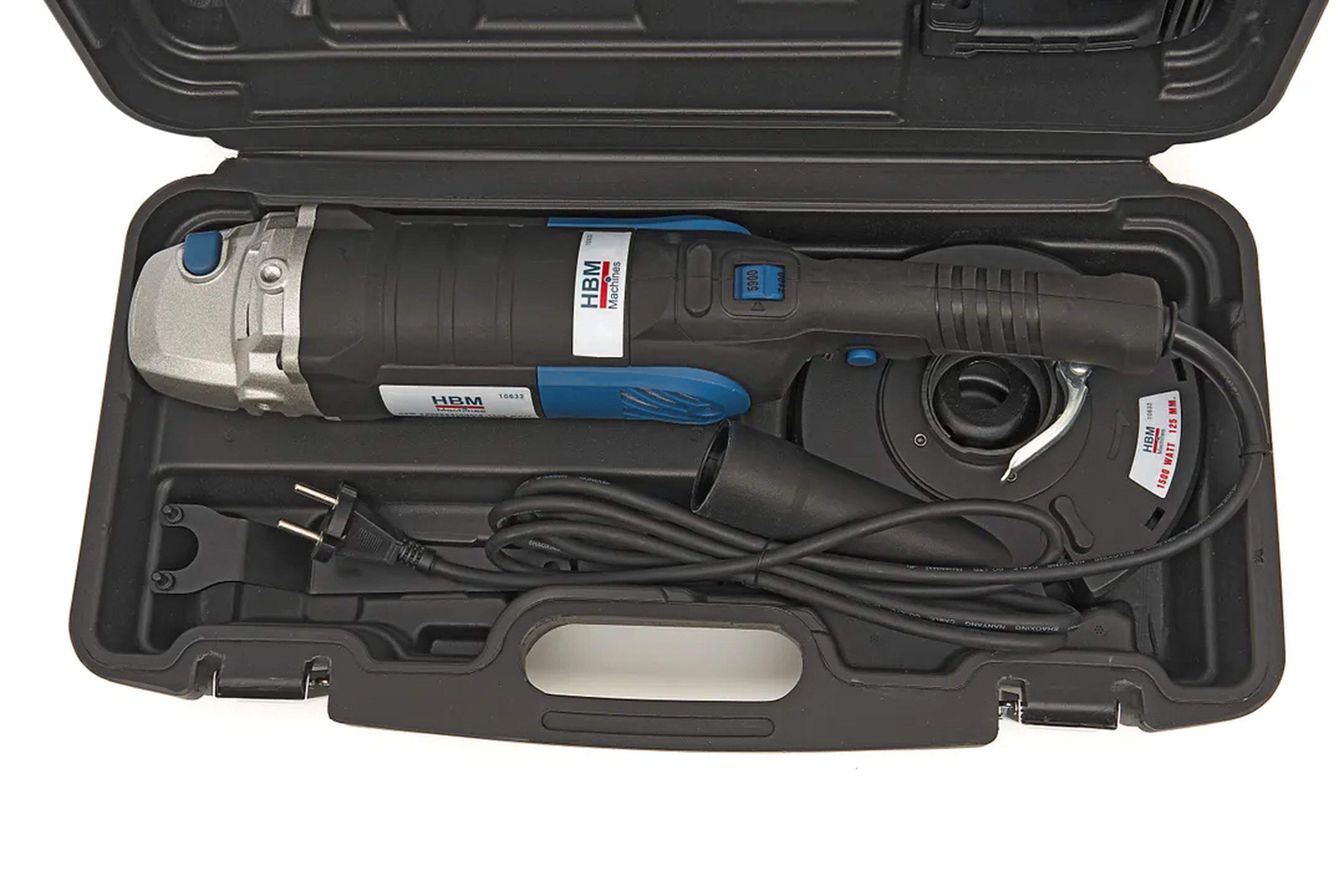 HBM Levigatrice per calcestruzzo professionale 1500 Watt 125 mm Image 11