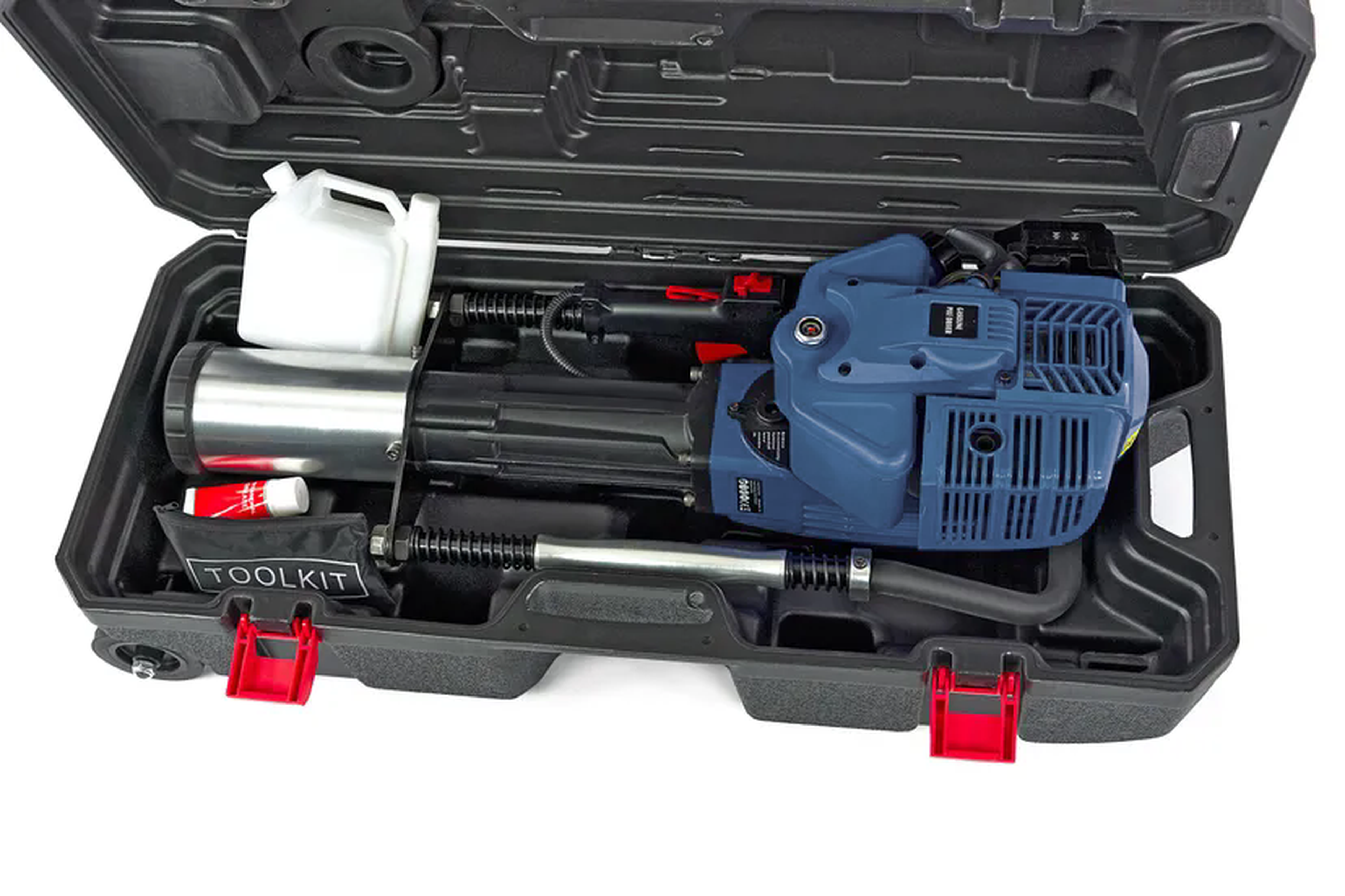 HBM Machine de battage/pilonnage HBM professionnelle 2 temps 52 cm³ à essence Image 12