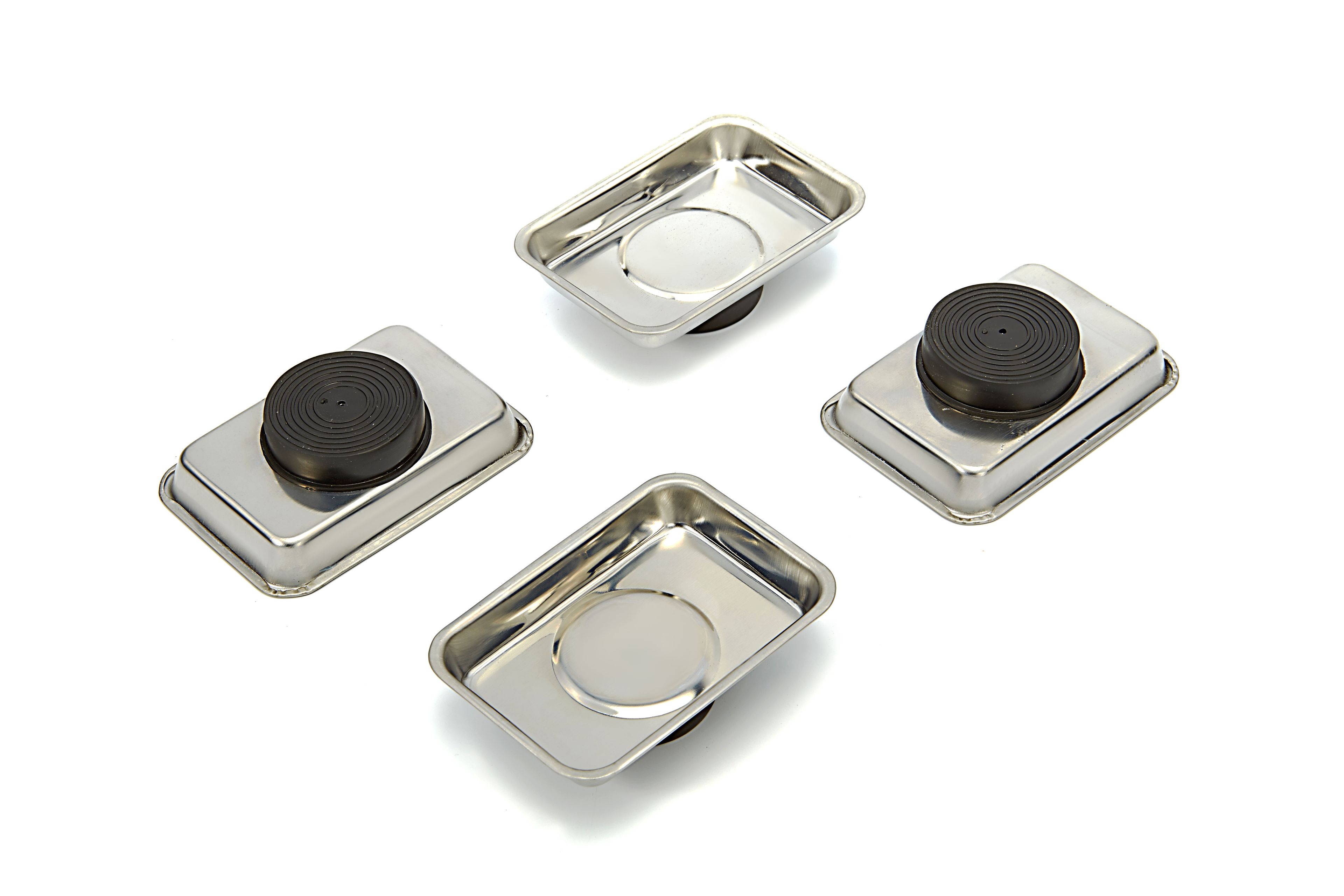 HBM 4 Pezzi Set di Ciotole Magnetiche 64 x 93 mm