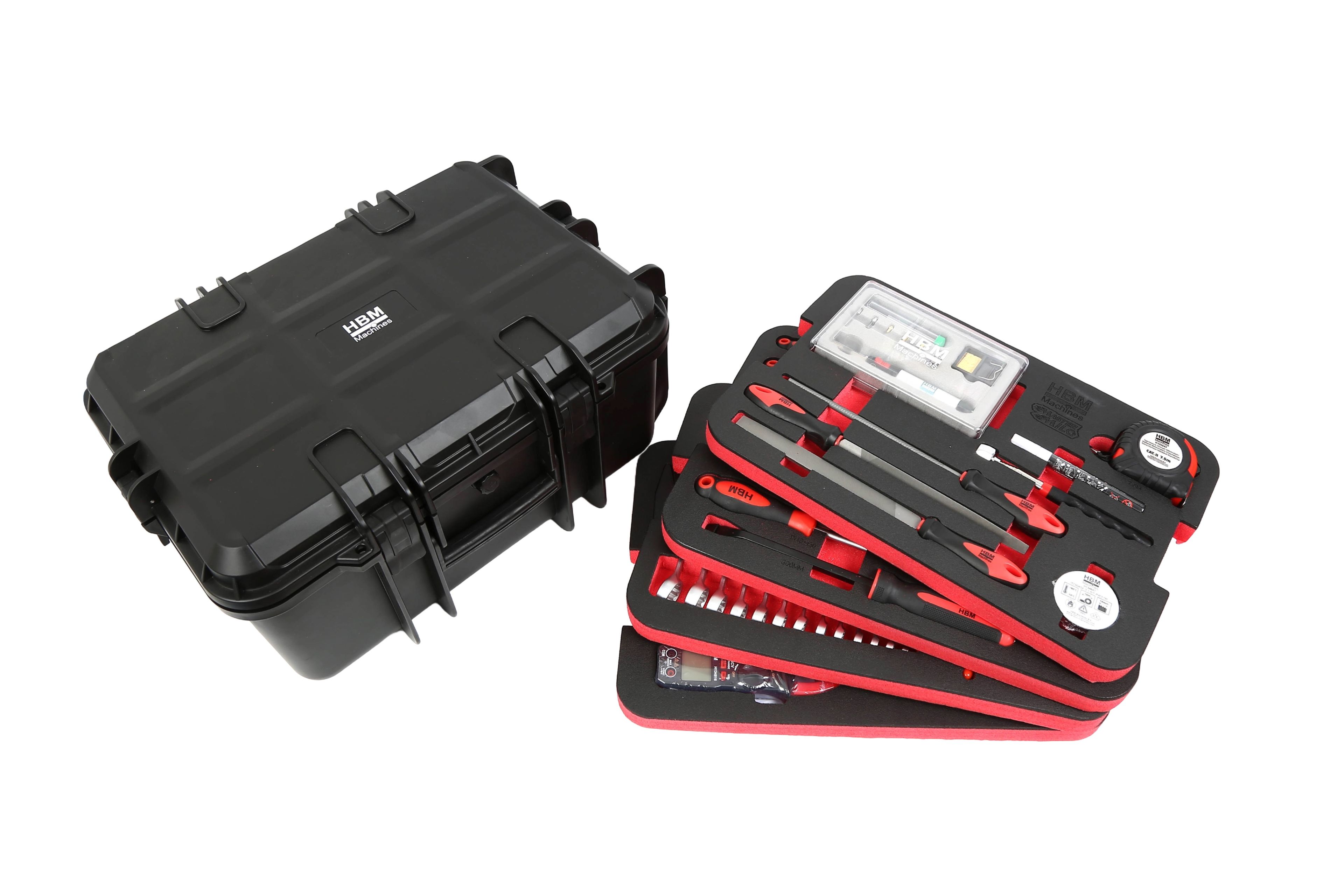 HBM MasterMilo gevulde gereedschapskoffer 159-delig Image 7
