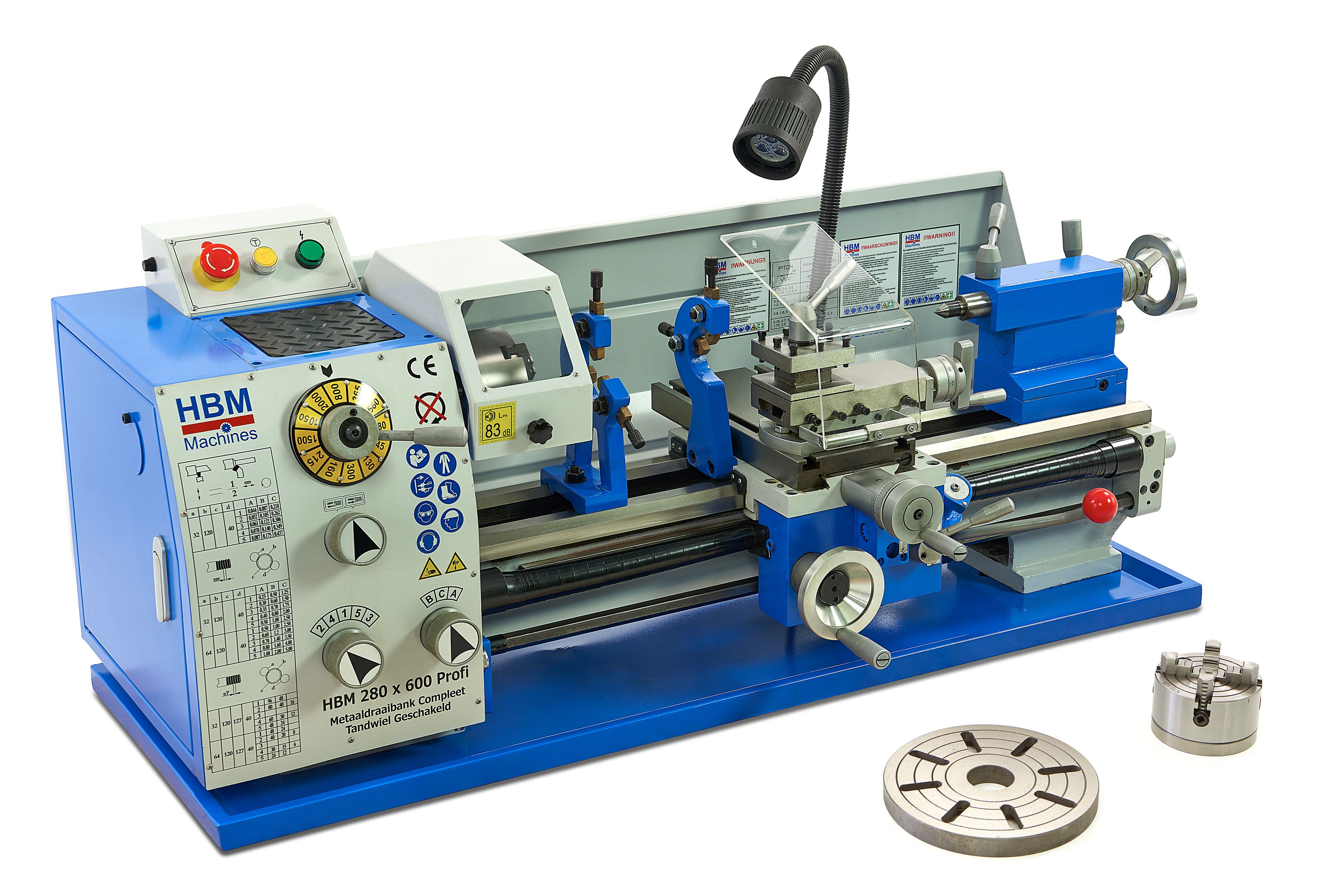 HBM Metalldrehbank 280 x 600 Image 3