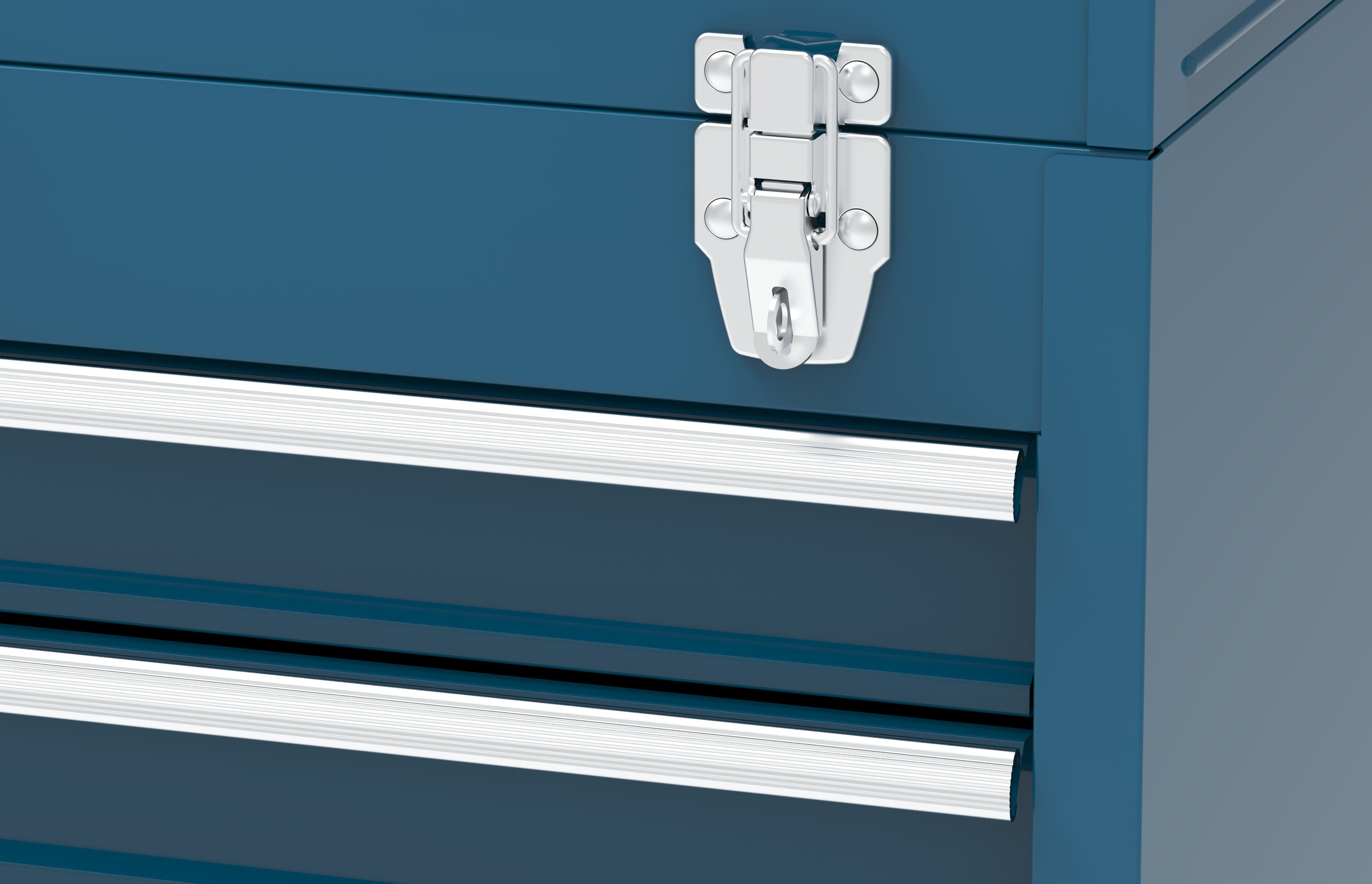 HBM Werkzeugkoffer mit 3 Schubladen, blau Image 4