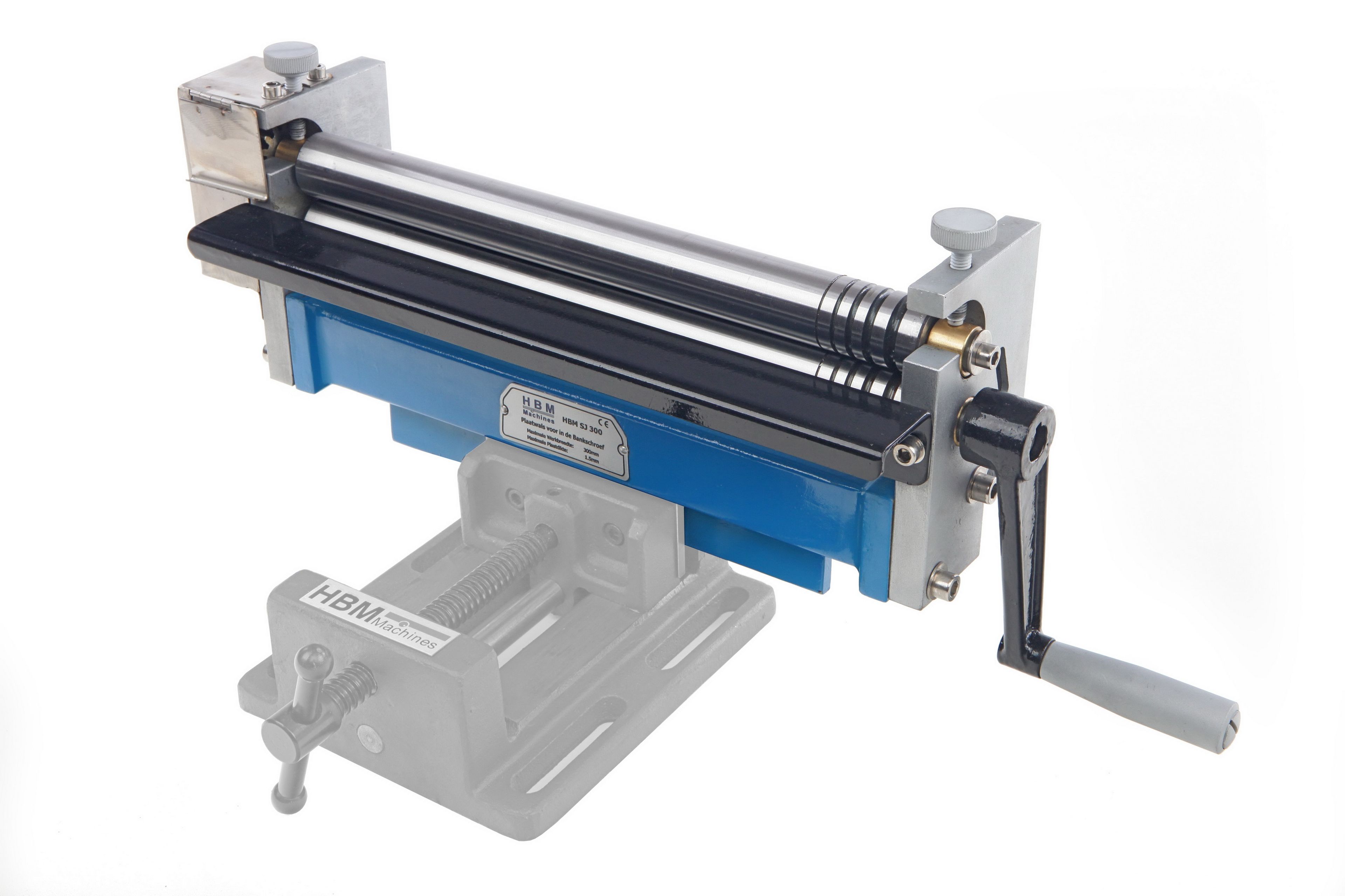 HBM Rouleau à plaques de 2,5 x 300 mm pour étau