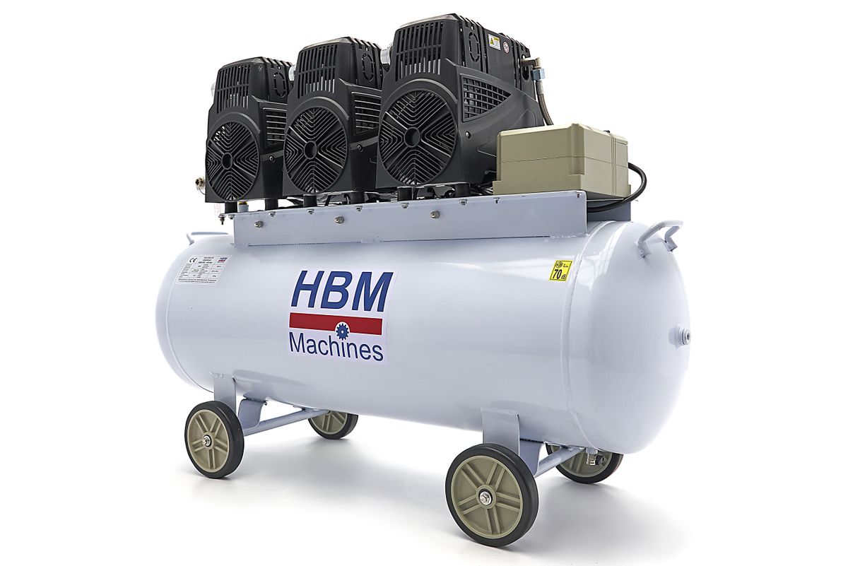 HBM 6 CV – Compresor Silencioso de 150 Litros – Modelo 2