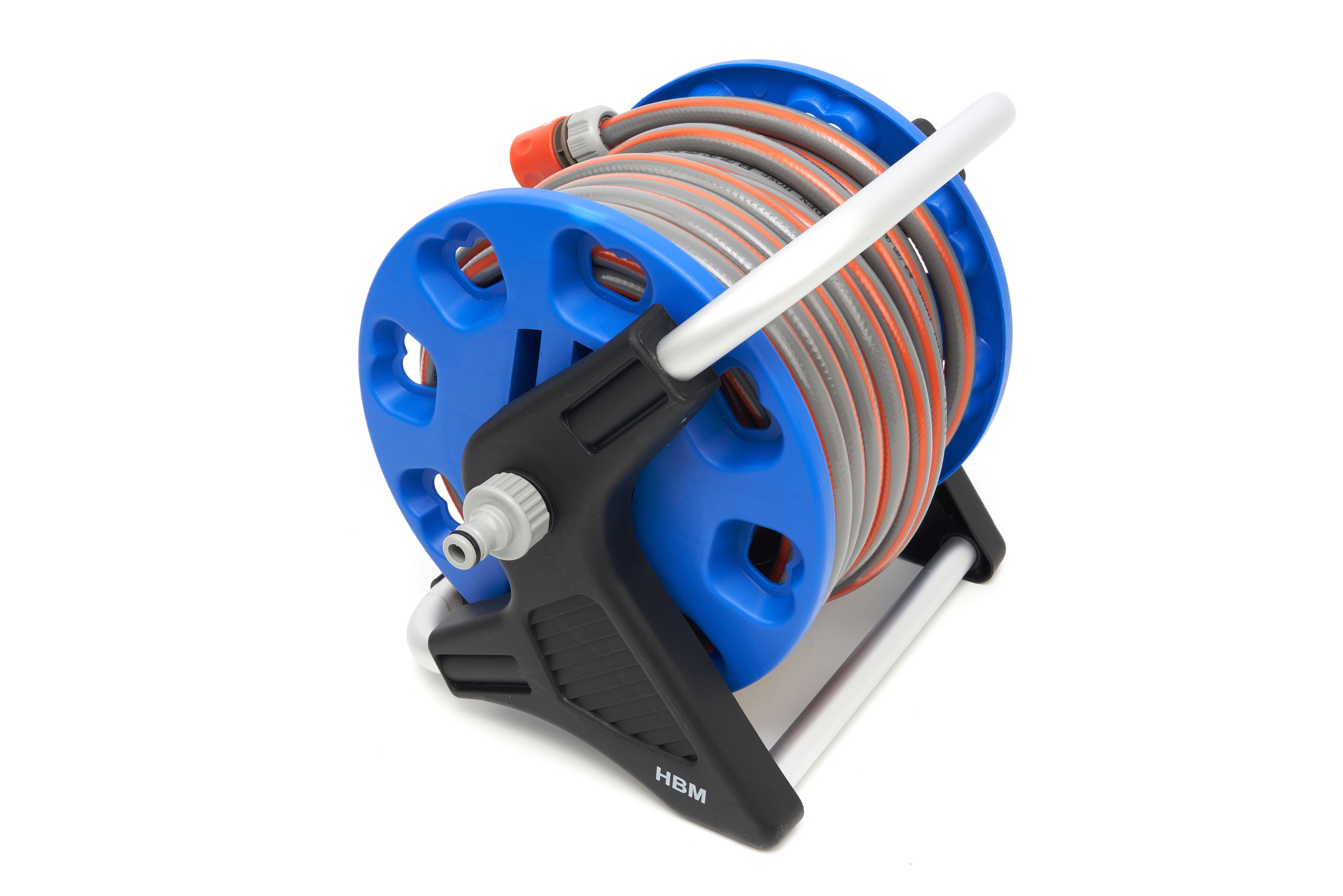 HBM Profi 30-Meter-Wasserschlauchaufroller / Gartenschlauchaufroller Image 4