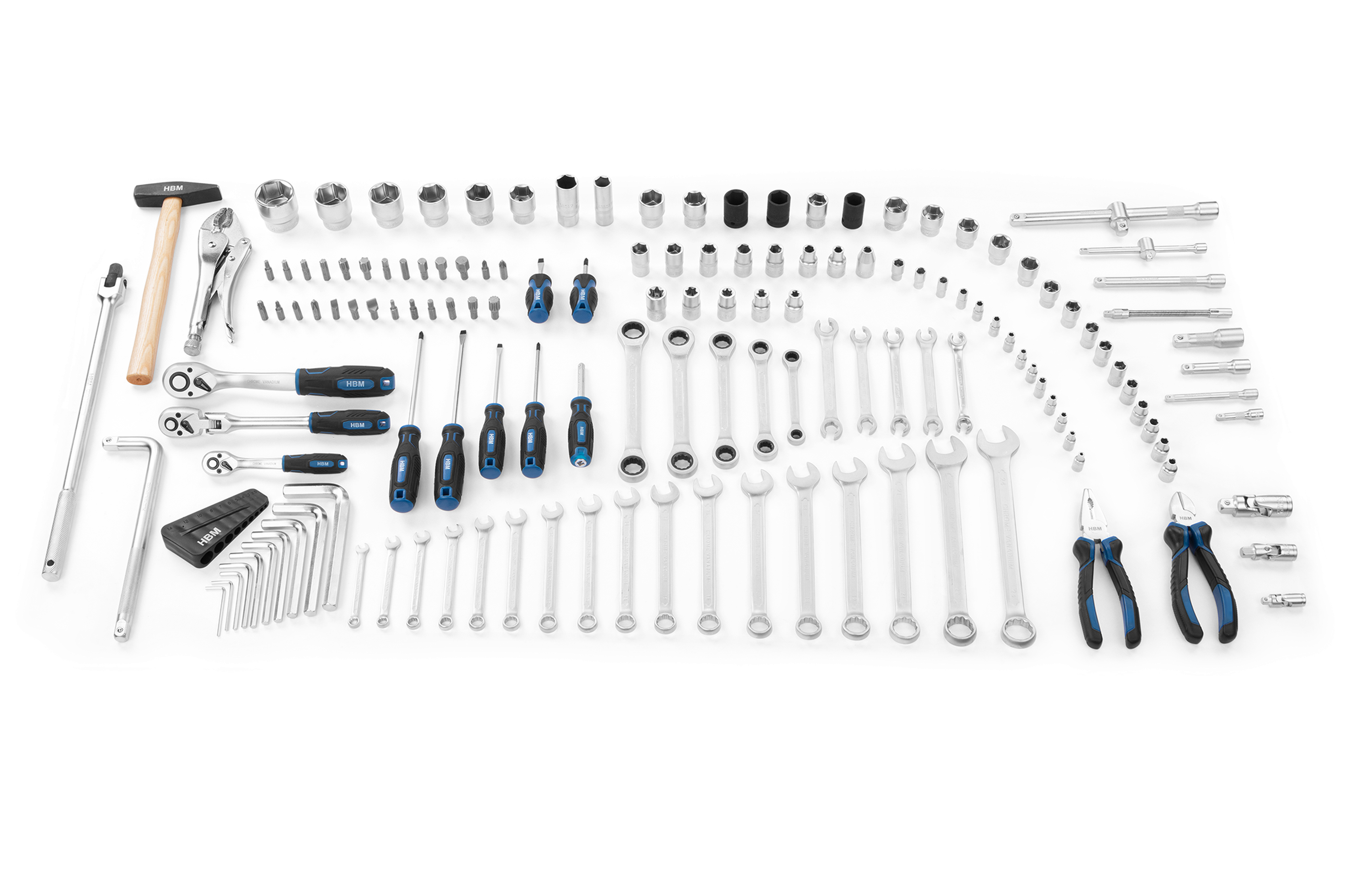HBM gereedschapsset 148-delig Image 4