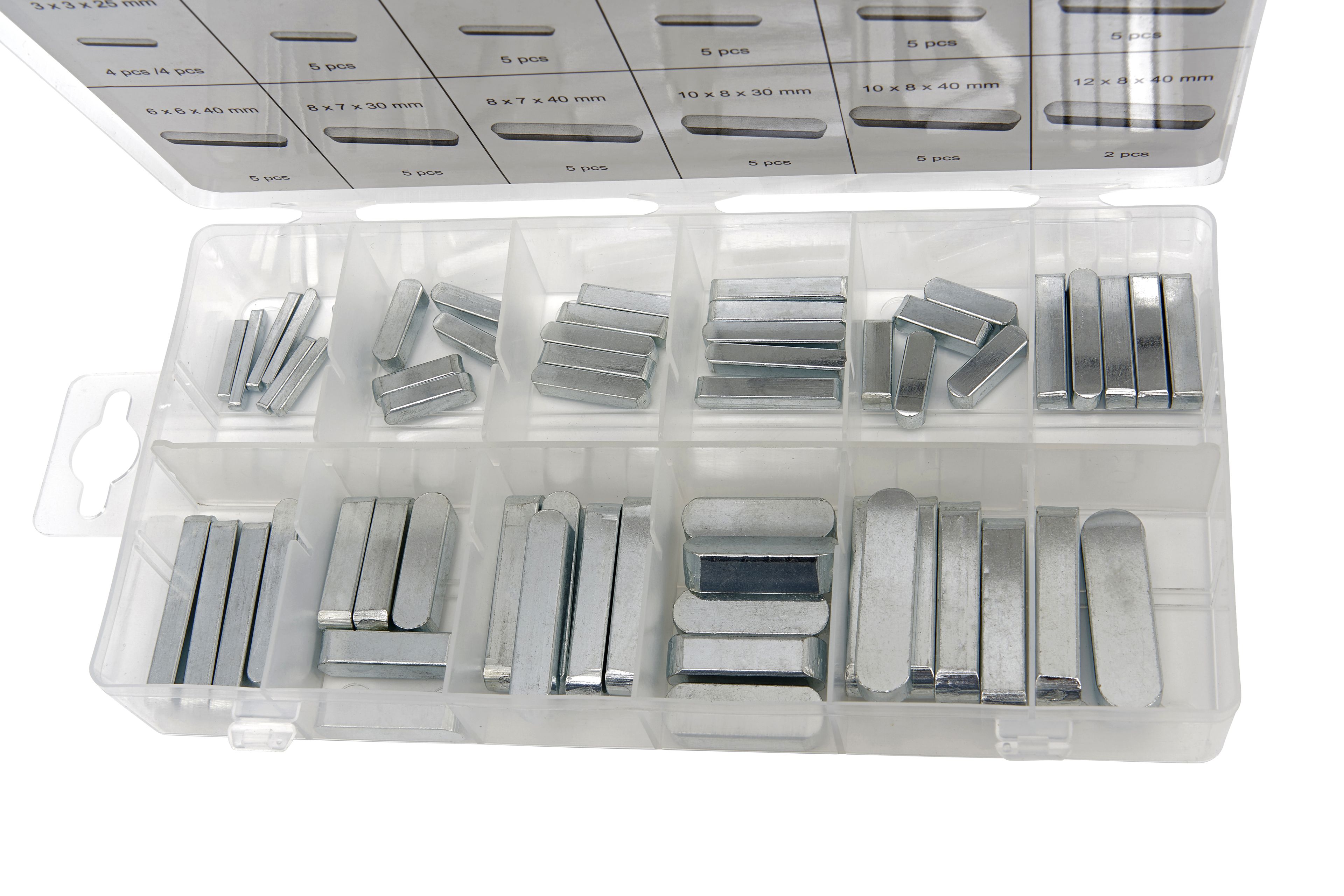 HBM Assortiment de cales 60 pièces Image 2