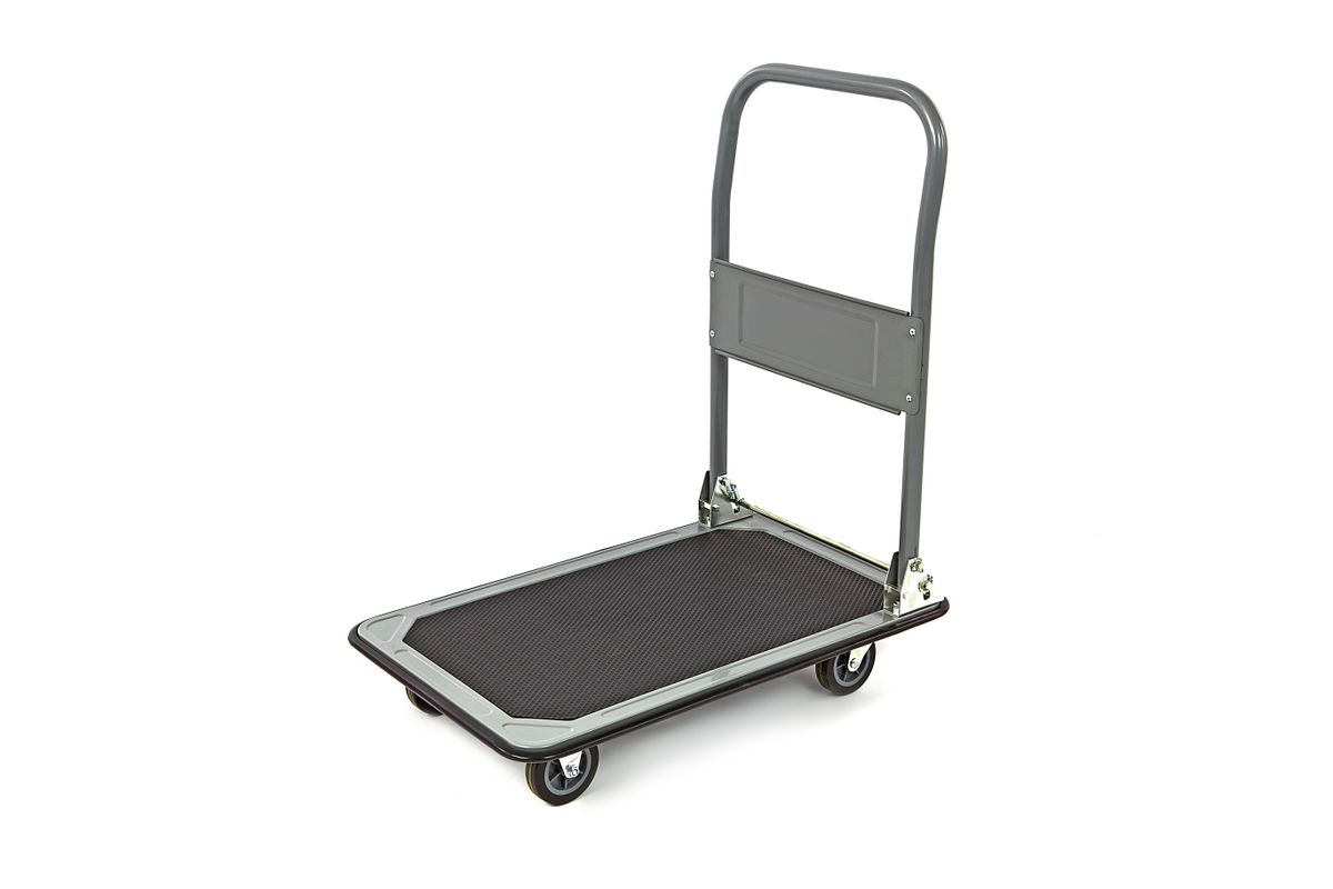 HBM Carro de transporte plegable 150 Kilo, Carro de transporte con freno