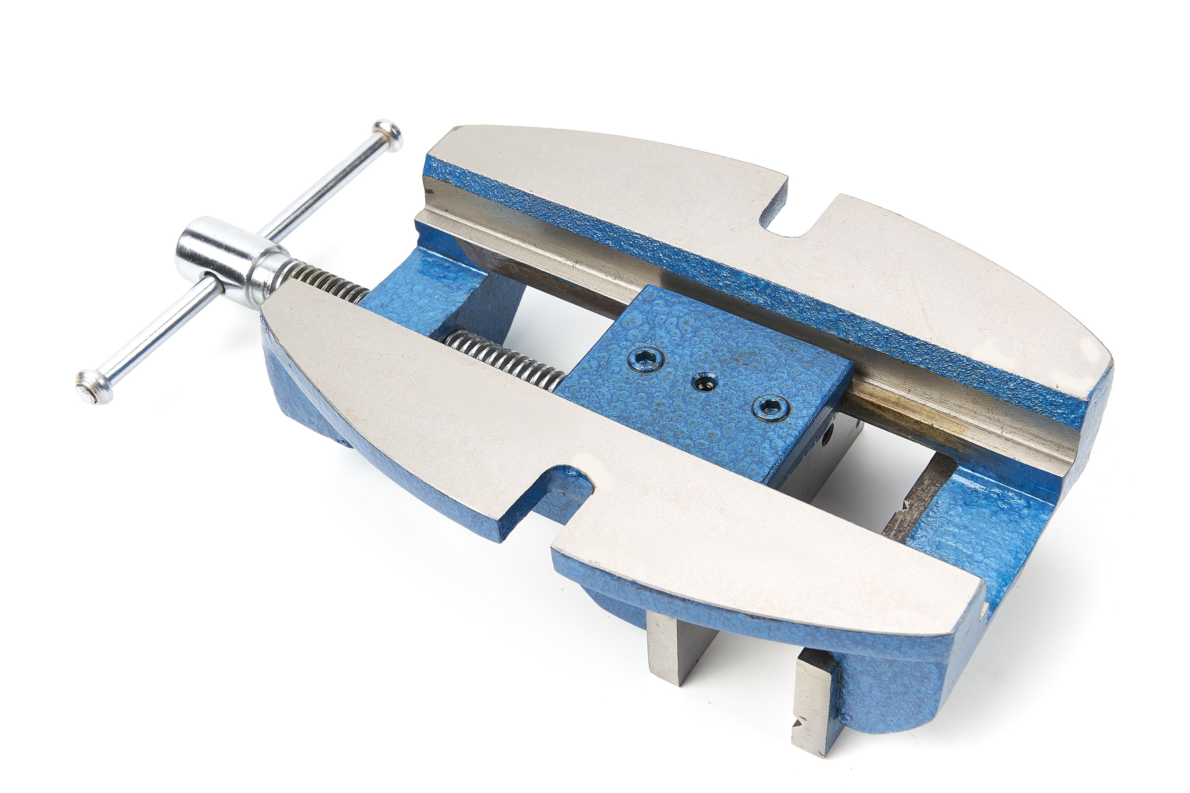 HBM Pince professionnelle pour perceuse, fraiseuse avec mâchoire en V 105 mm Image 5