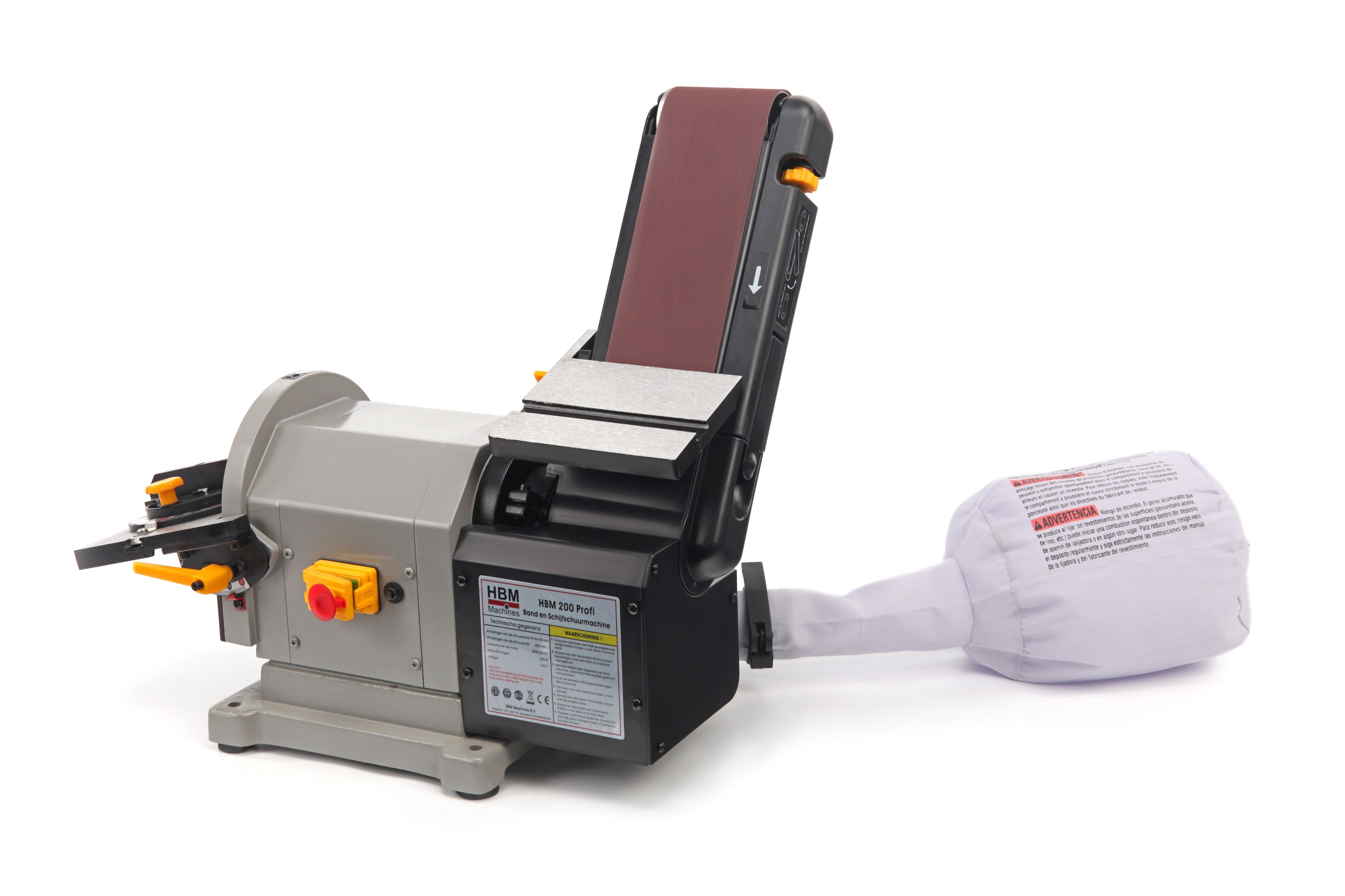 HBM 200 Ponceuse à Bande et à Disque Image 3