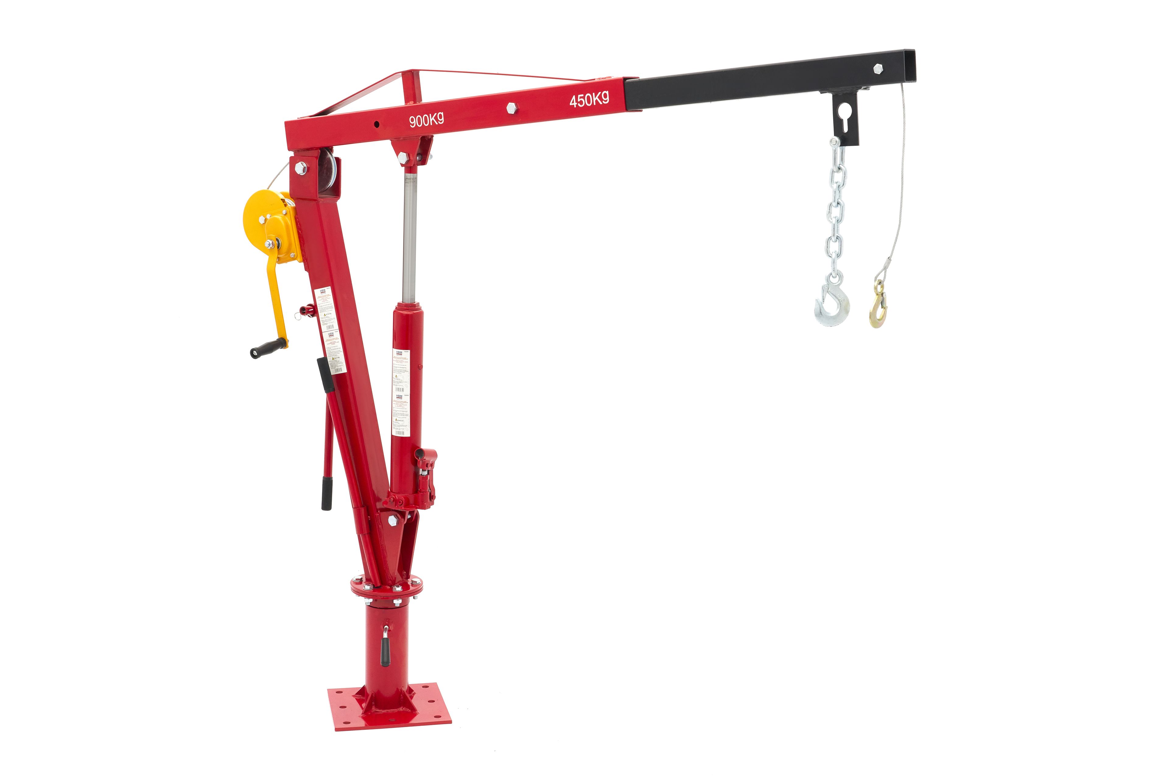 HBM Gru idraulica per rimorchio da 900 chilogrammi, gru di carico Image 7