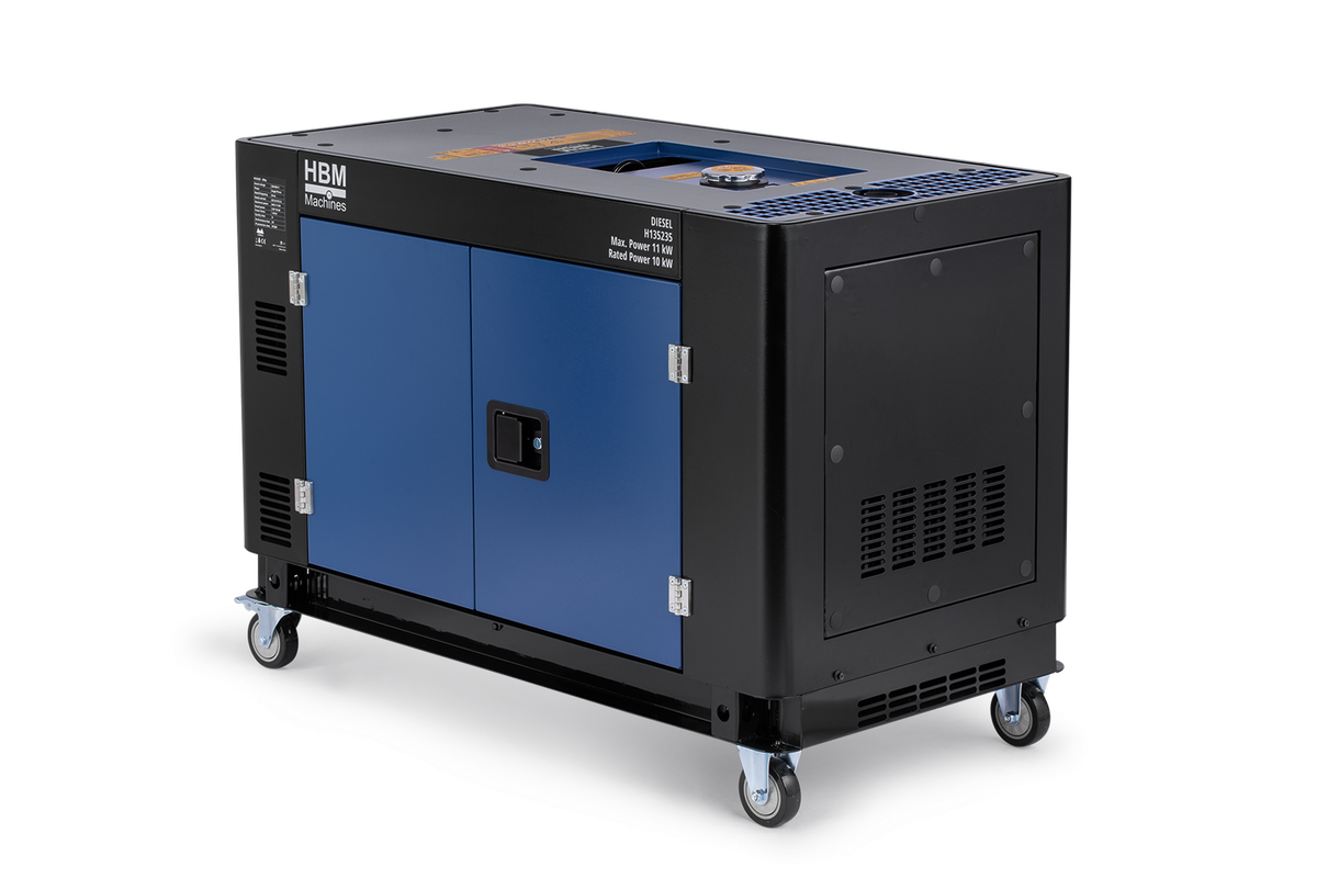HBM generador diésel con motor diésel de 870 cm³ 230V/400V 11000W