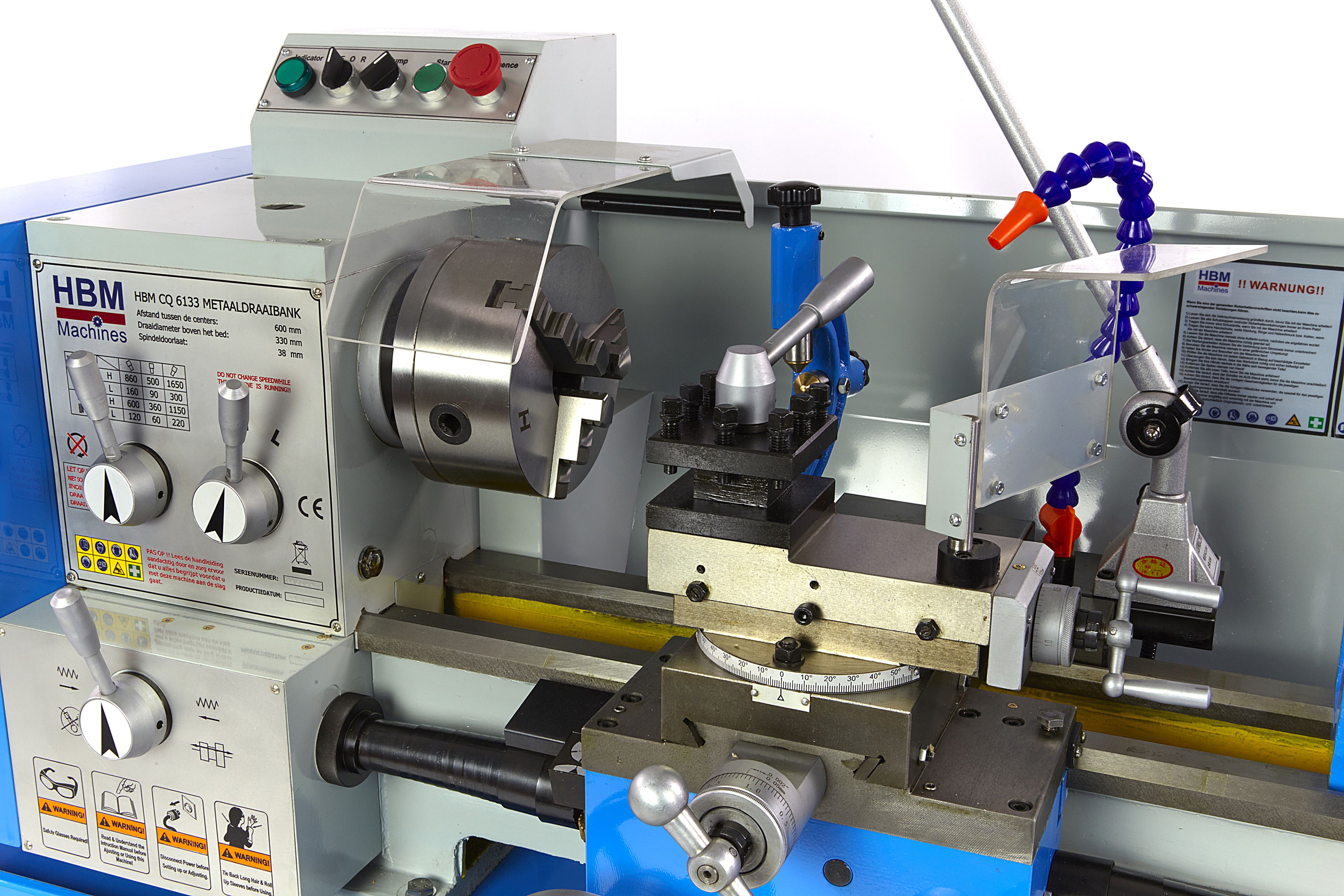 HBM metaaldraaibank 330 X 600 compleet 230 V Image 7