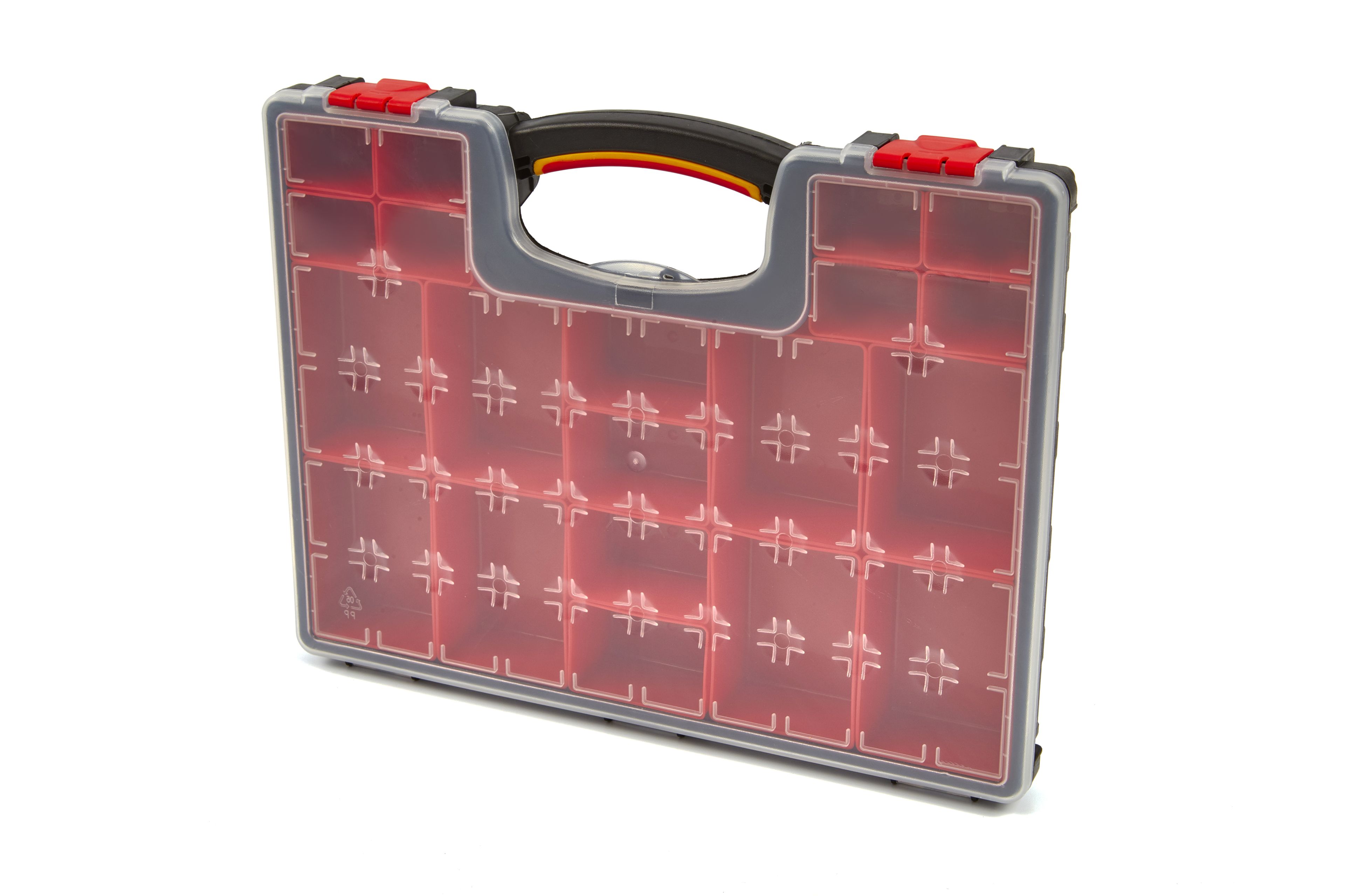 Boîte de rangement 42 x 33,5 x 5 cm HBM avec 20 compartiments Image 3