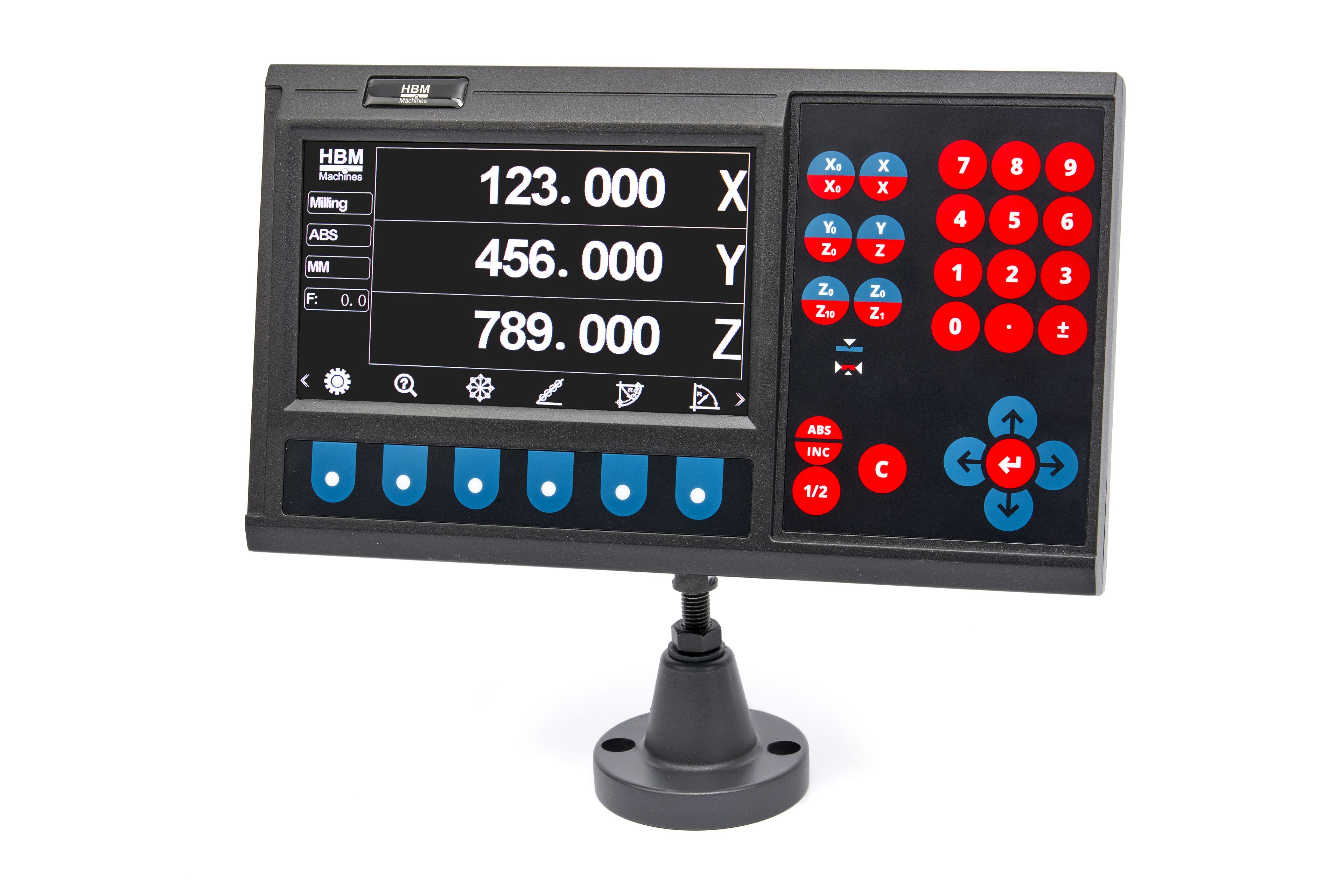 HBM tornio per metallo 320 x 900 DRO vario Image 21