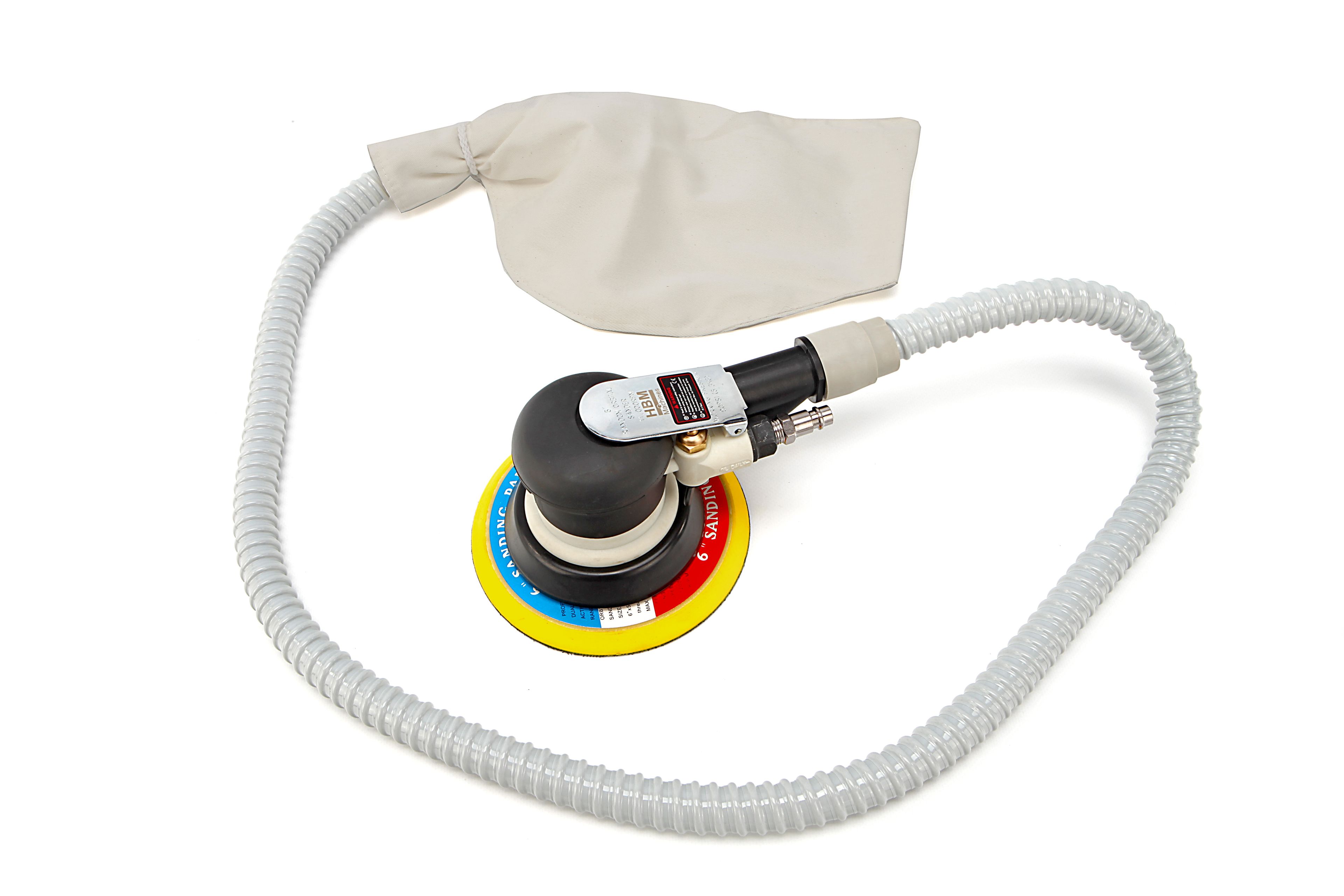 HBM 150 mm Vakuum-Pneumatik-Exzenterschleifer