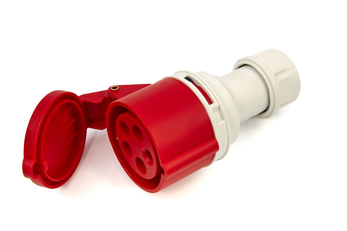 Conector HBM Cee Form 400 Volt 16A, 5 Polos, 6h, IP44